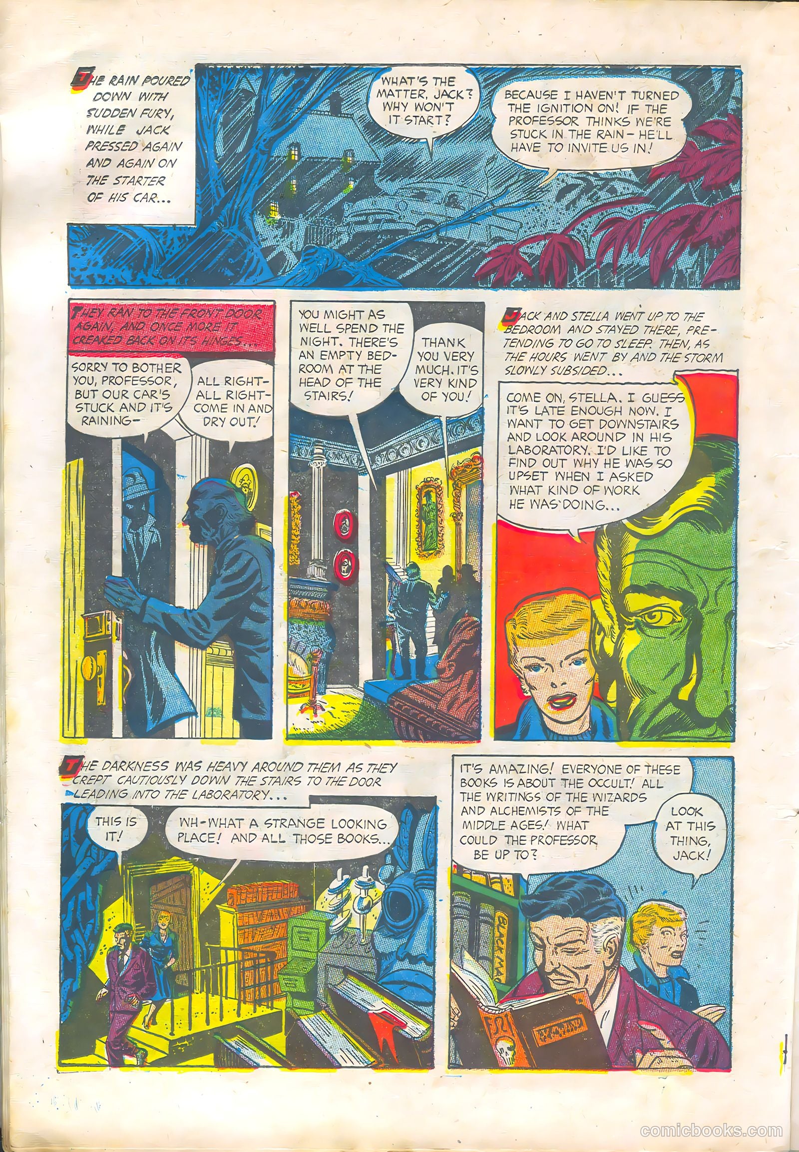 Weird Horrors #7 (1953) — page 14 of 36
