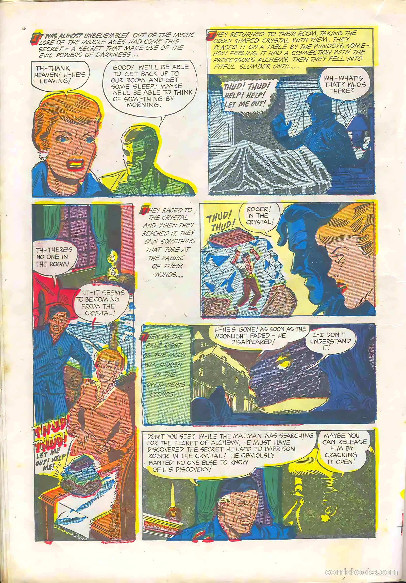 Weird Horrors #7 (1953) — page 16 of 36