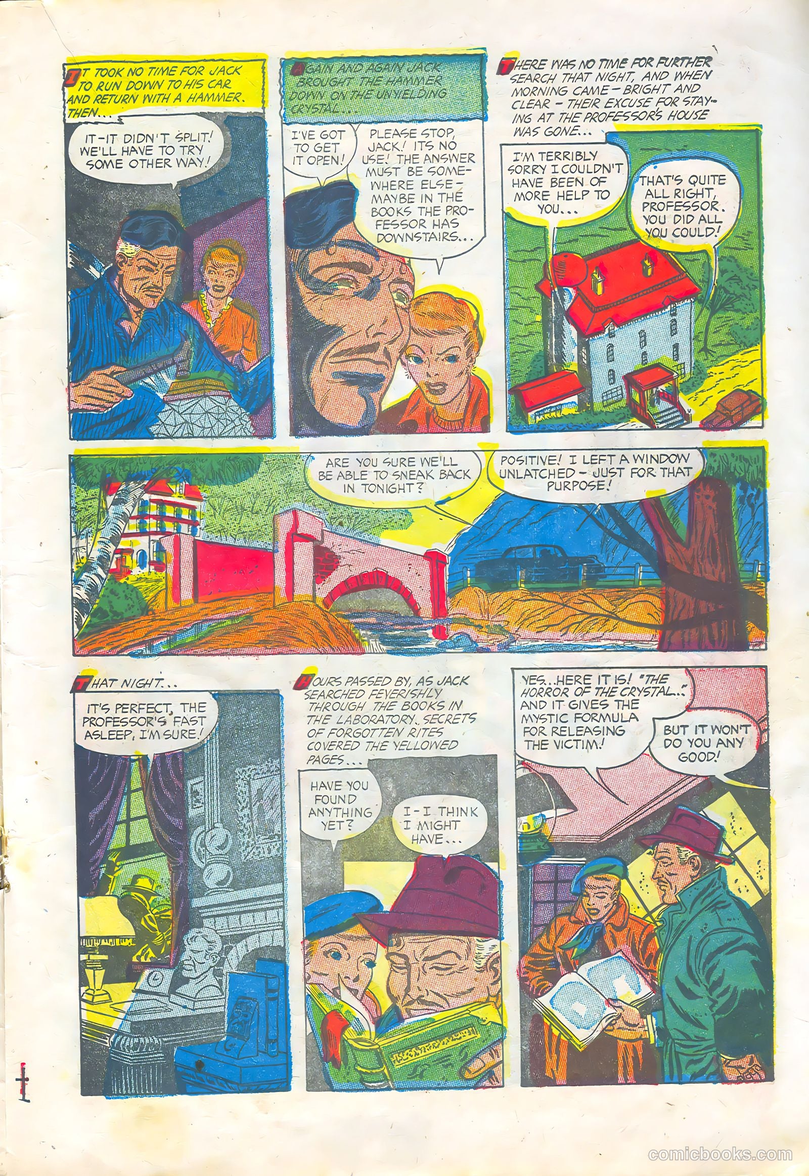 Weird Horrors #7 (1953) — page 17 of 36