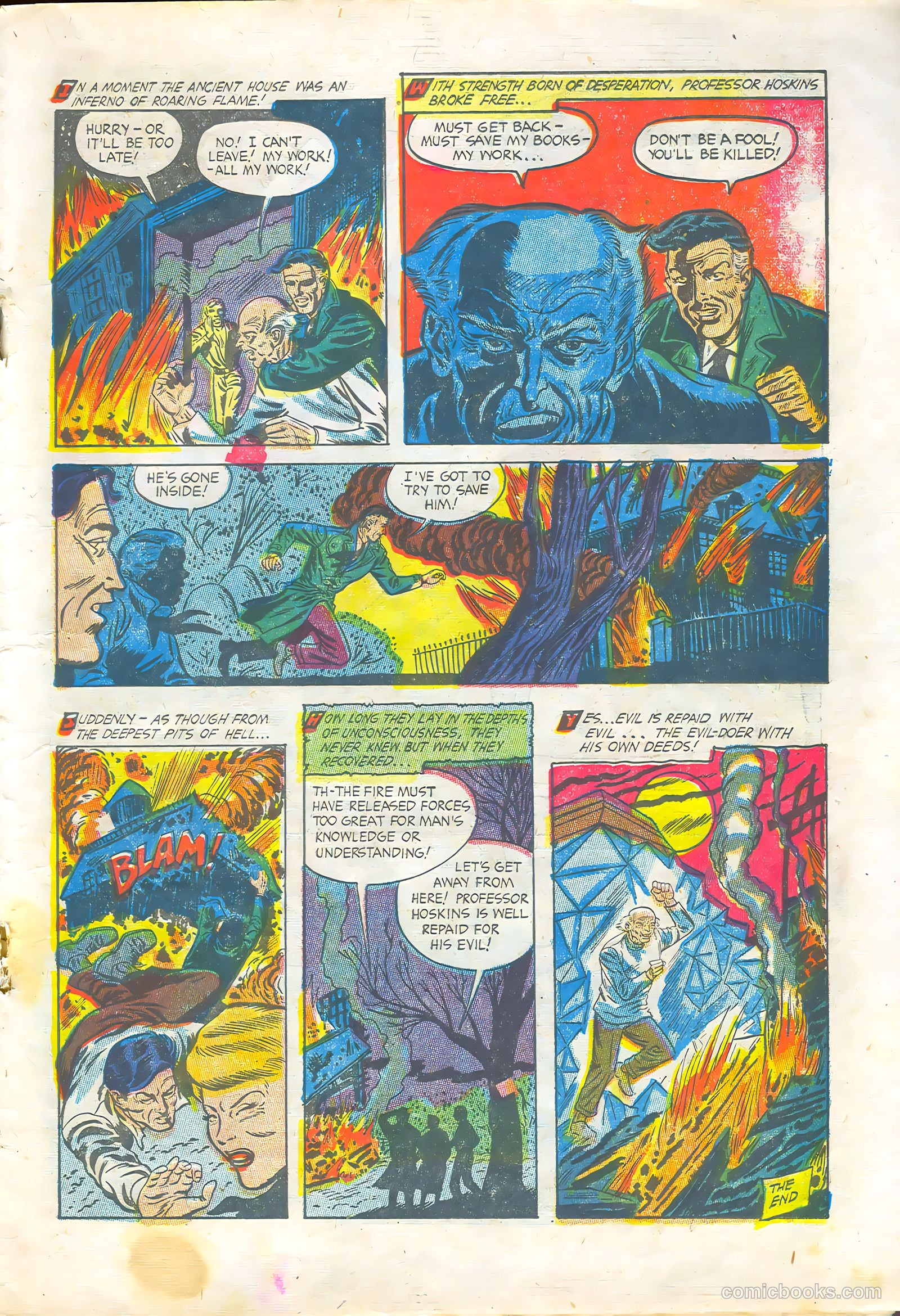 Weird Horrors #7 (1953) — page 19 of 36