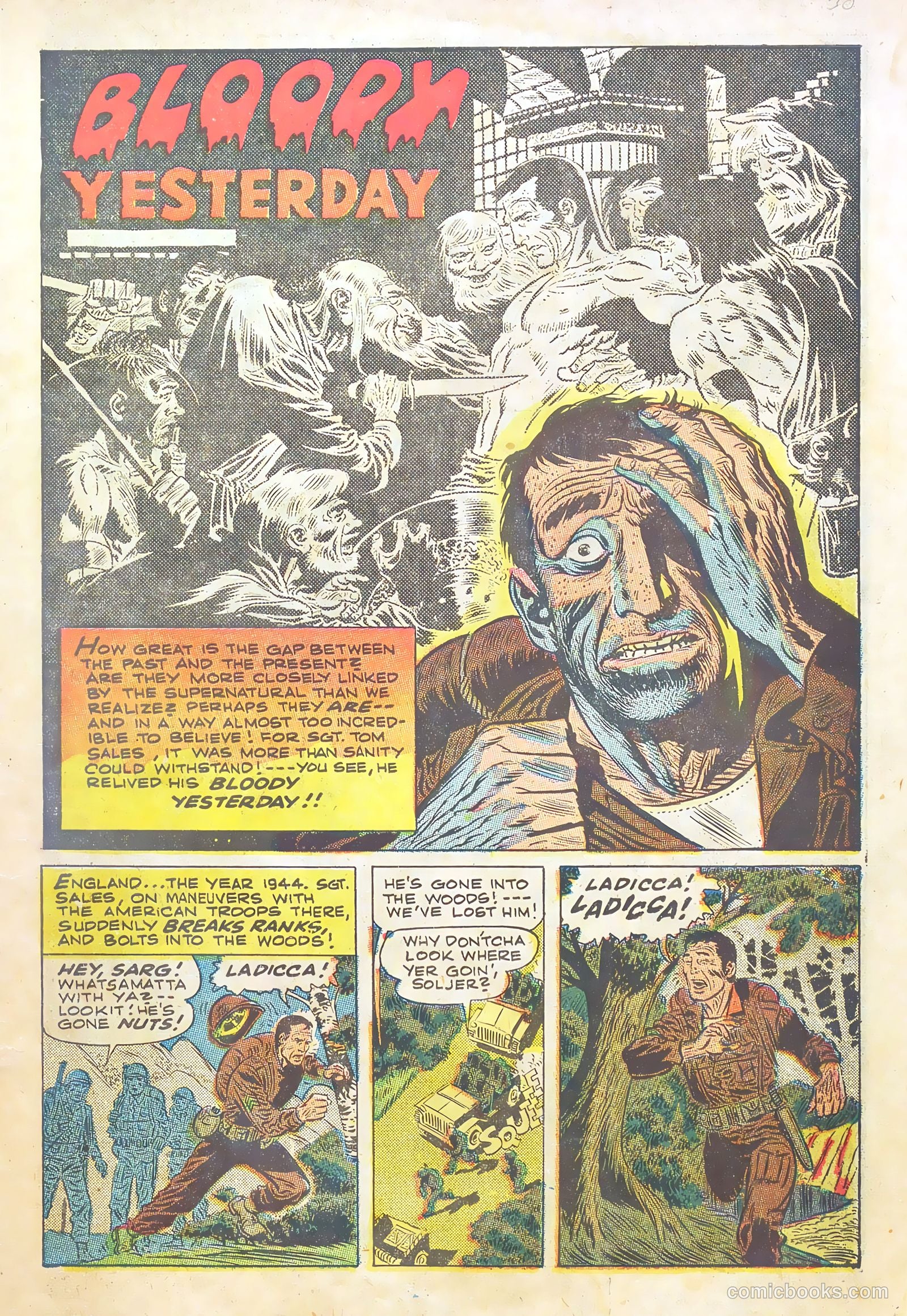Weird Horrors #8 (1953) — page 3 of 37