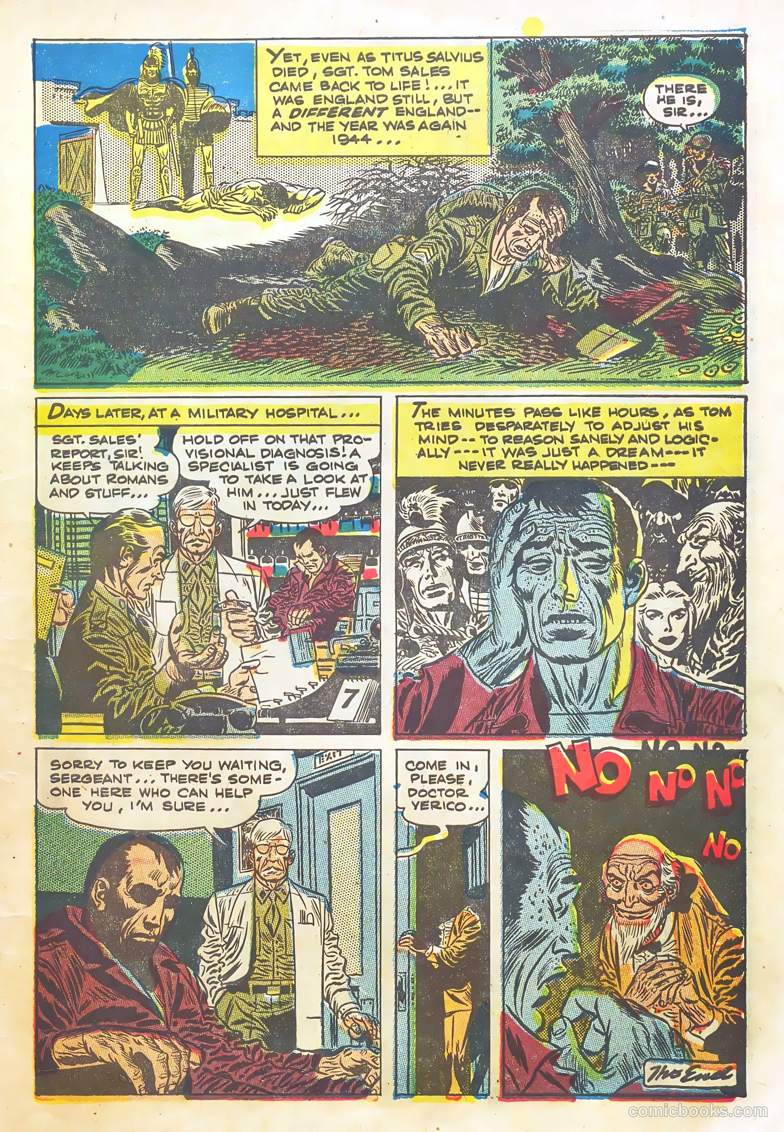 Weird Horrors #8 (1953) — page 7 of 37