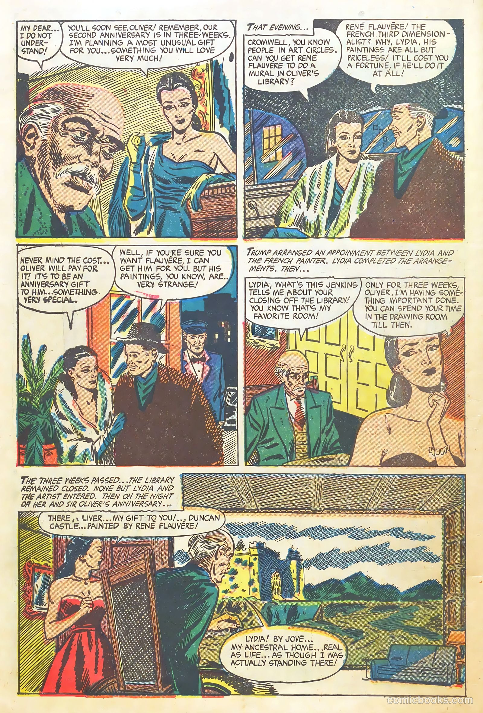 Weird Horrors #8 (1953) — page 10 of 37