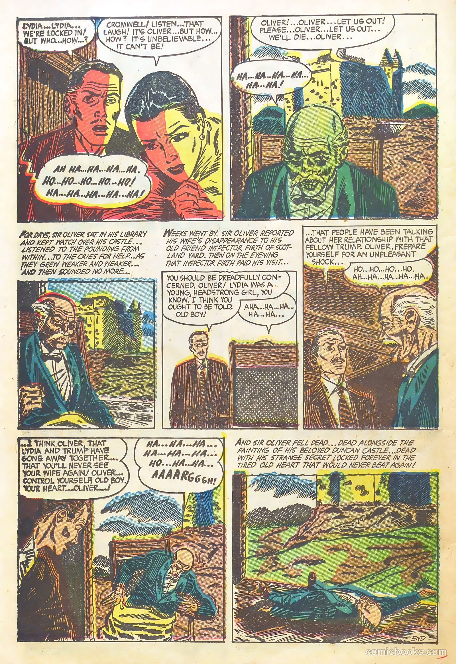 Weird Horrors #8 (1953) — page 14 of 37