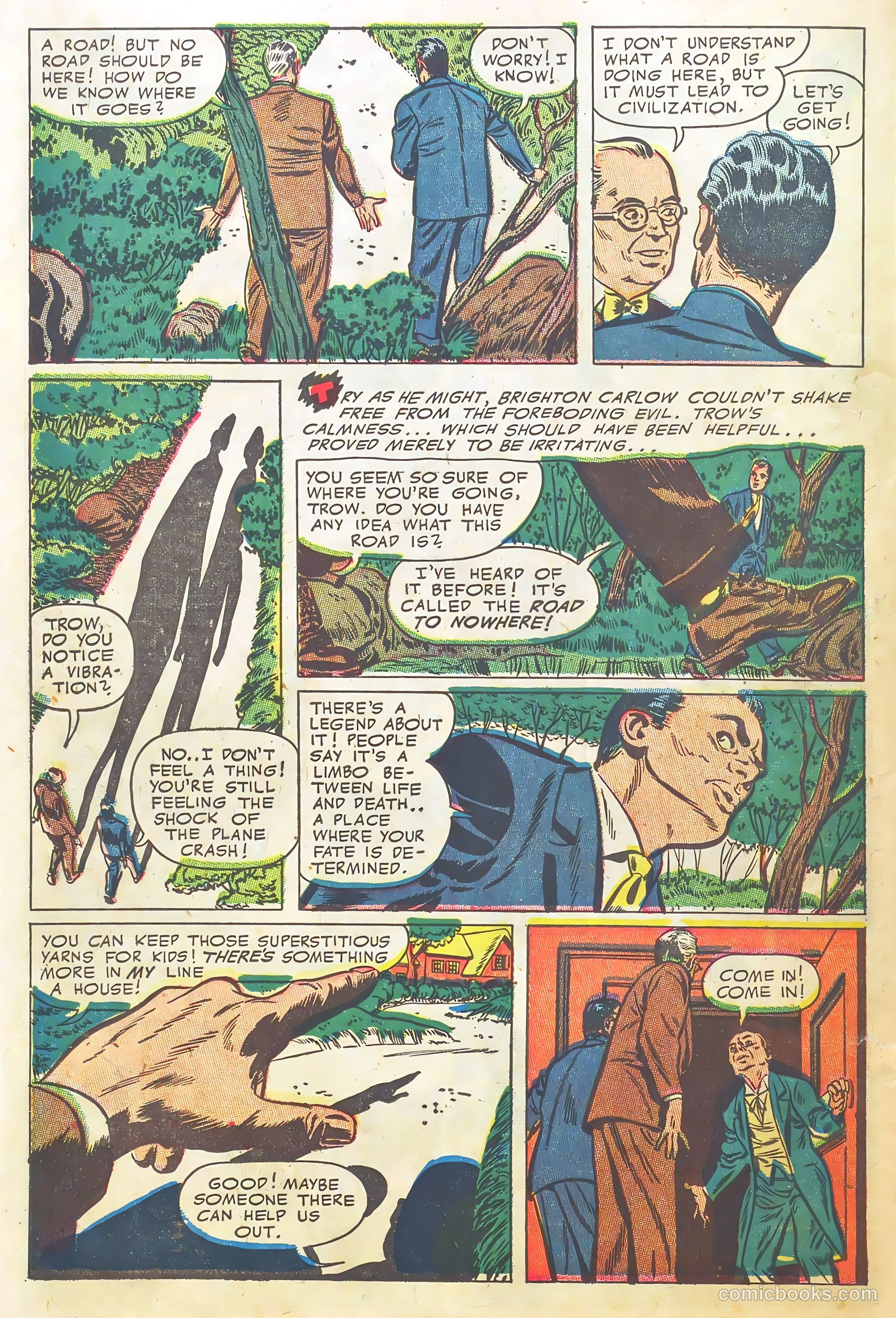 Weird Horrors #8 (1953) — page 22 of 37