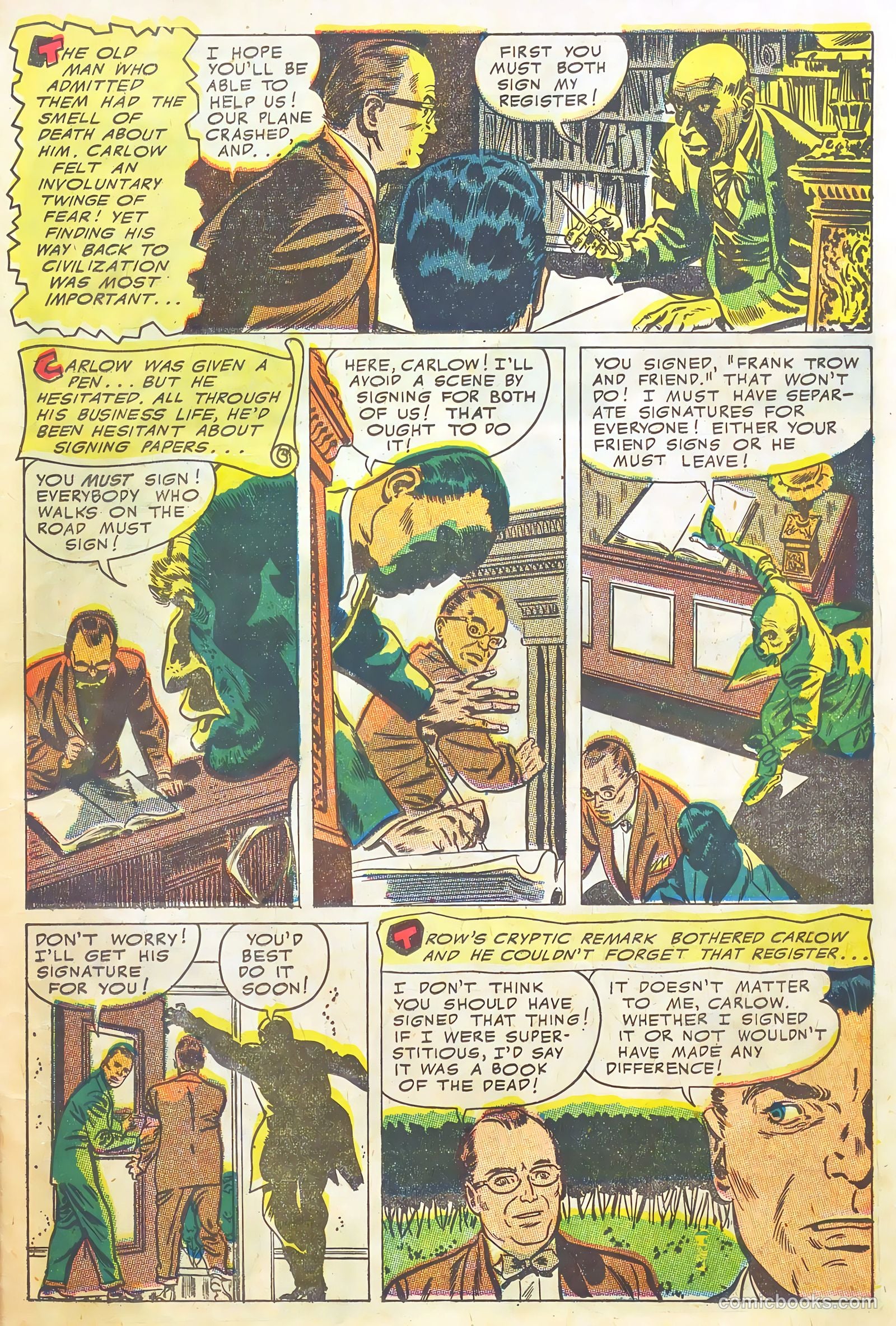 Weird Horrors #8 (1953) — page 23 of 37