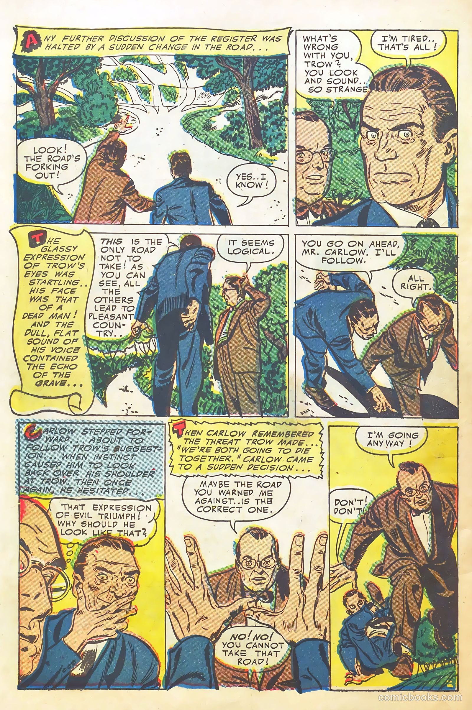 Weird Horrors #8 (1953) — page 24 of 37