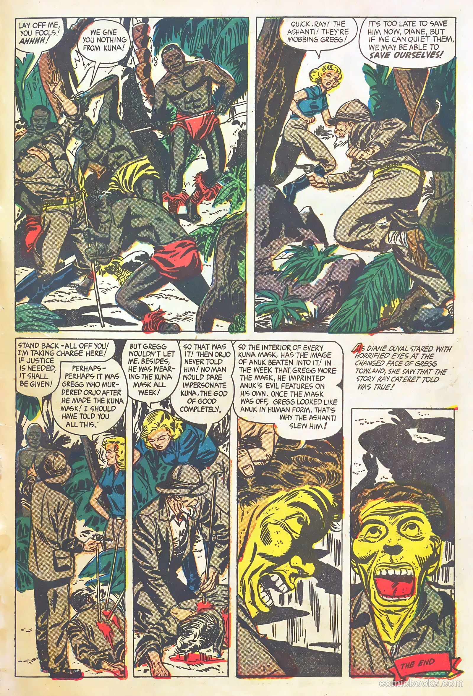 Weird Horrors #8 (1953) — page 33 of 37