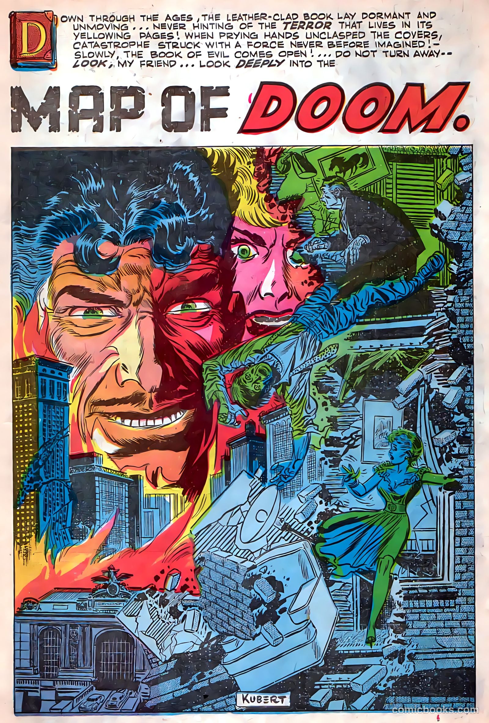 Weird Horrors #9 (1953) — page 3 of 36