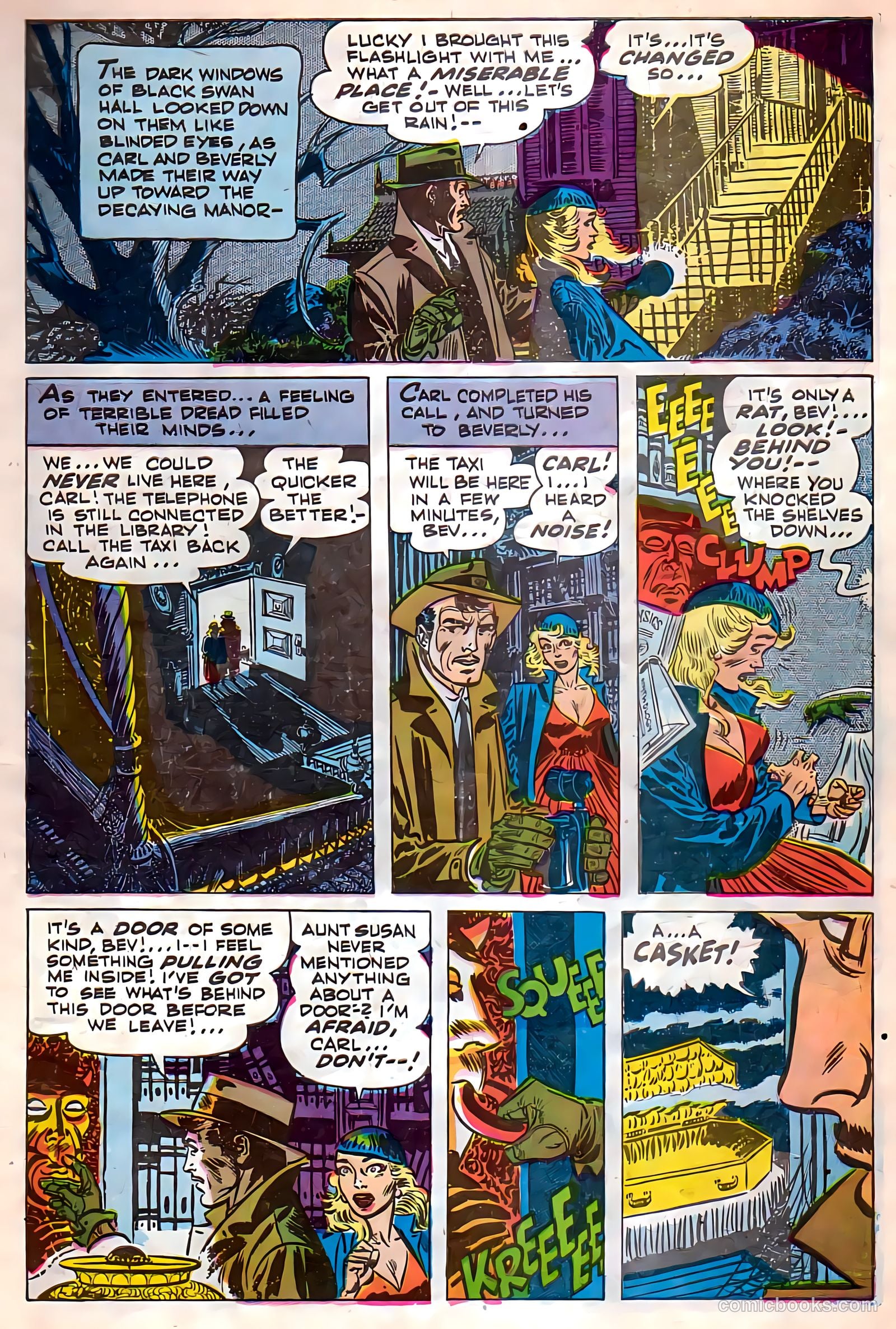 Weird Horrors #9 (1953) — page 5 of 36