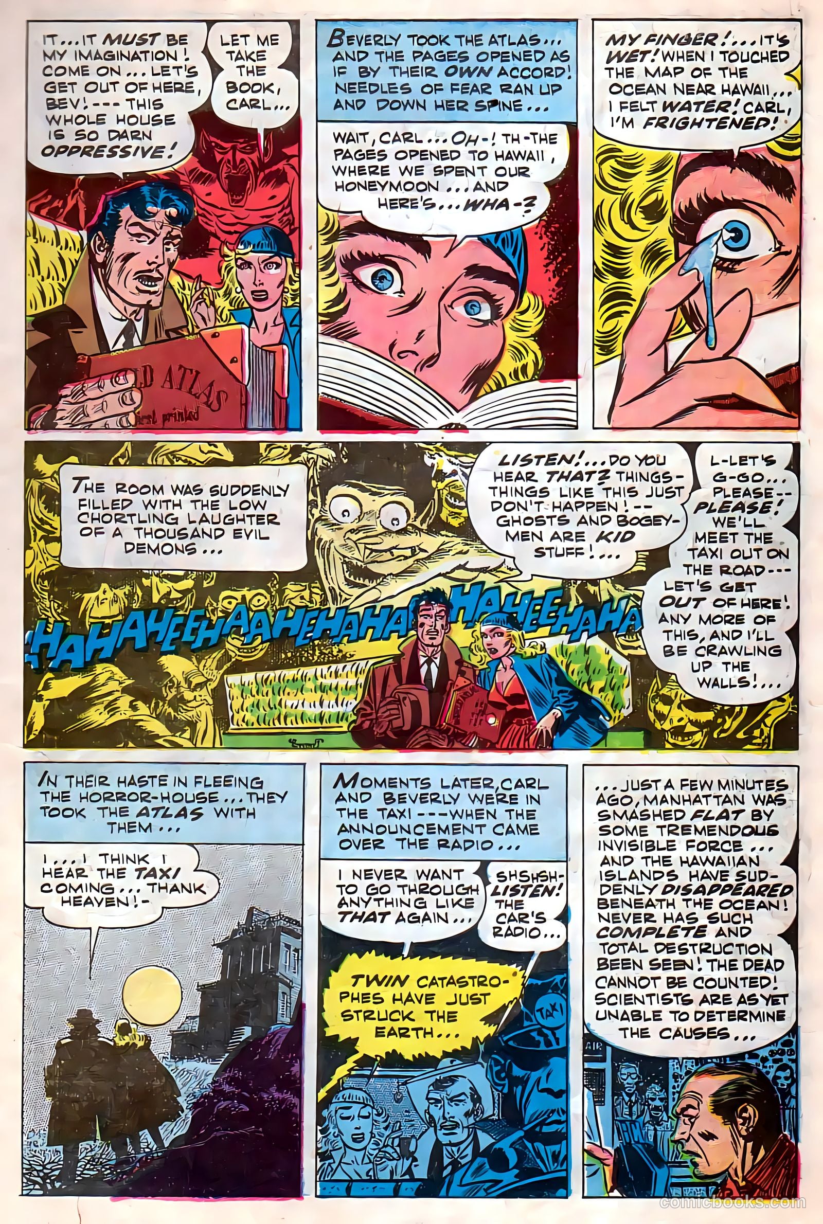 Weird Horrors #9 (1953) — page 7 of 36