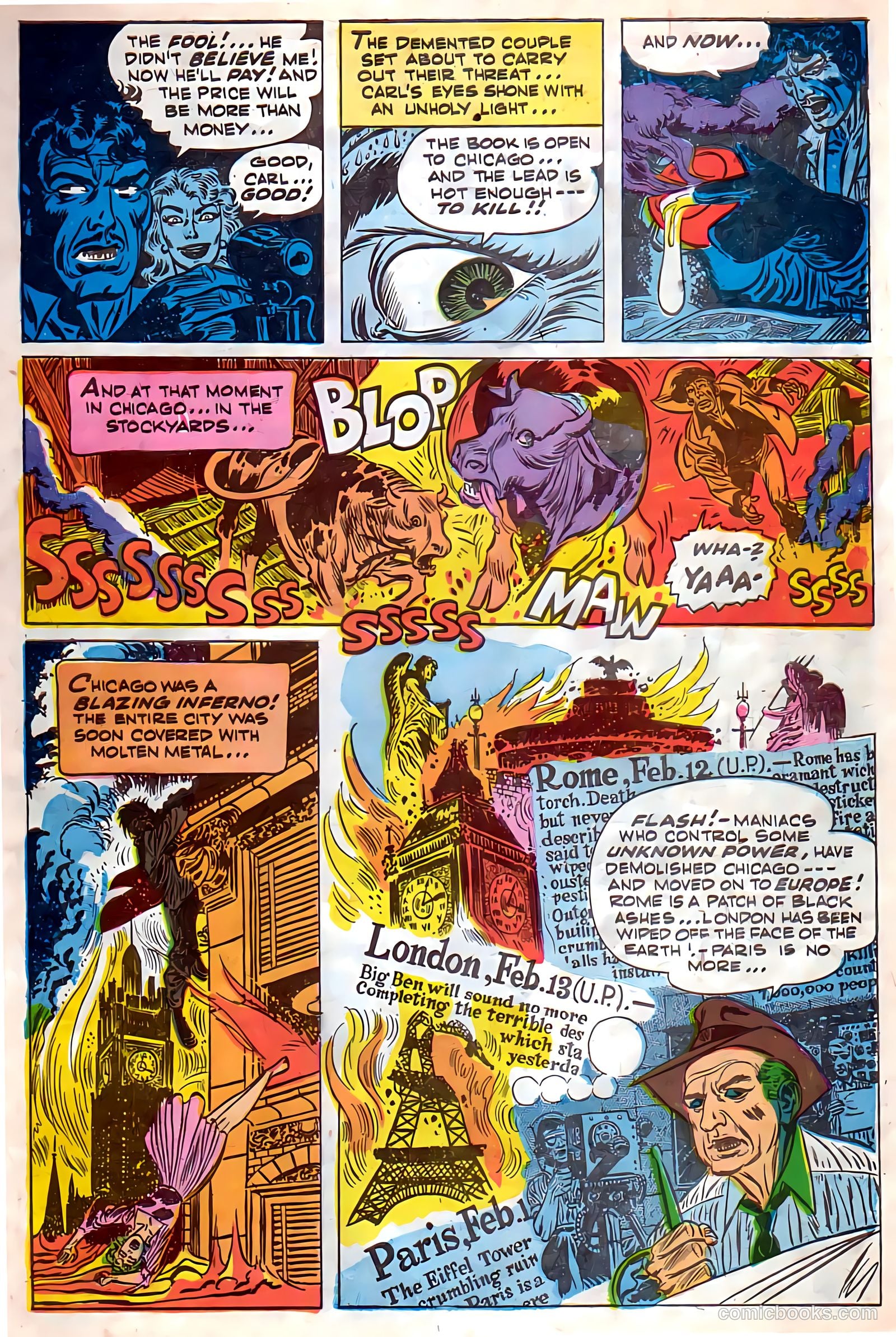 Weird Horrors #9 (1953) — page 9 of 36