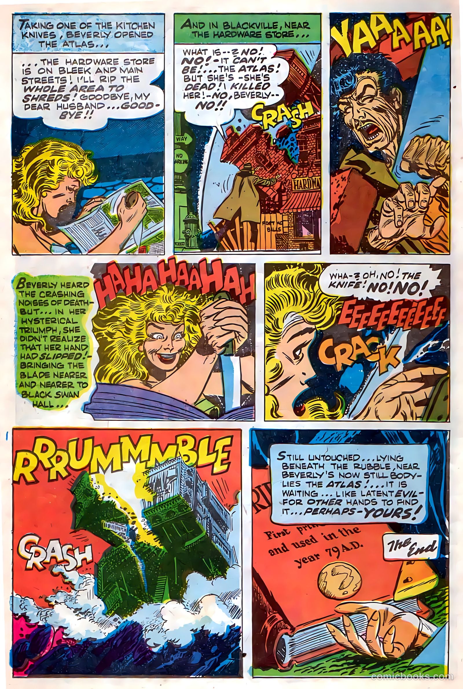 Weird Horrors #9 (1953) — page 12 of 36