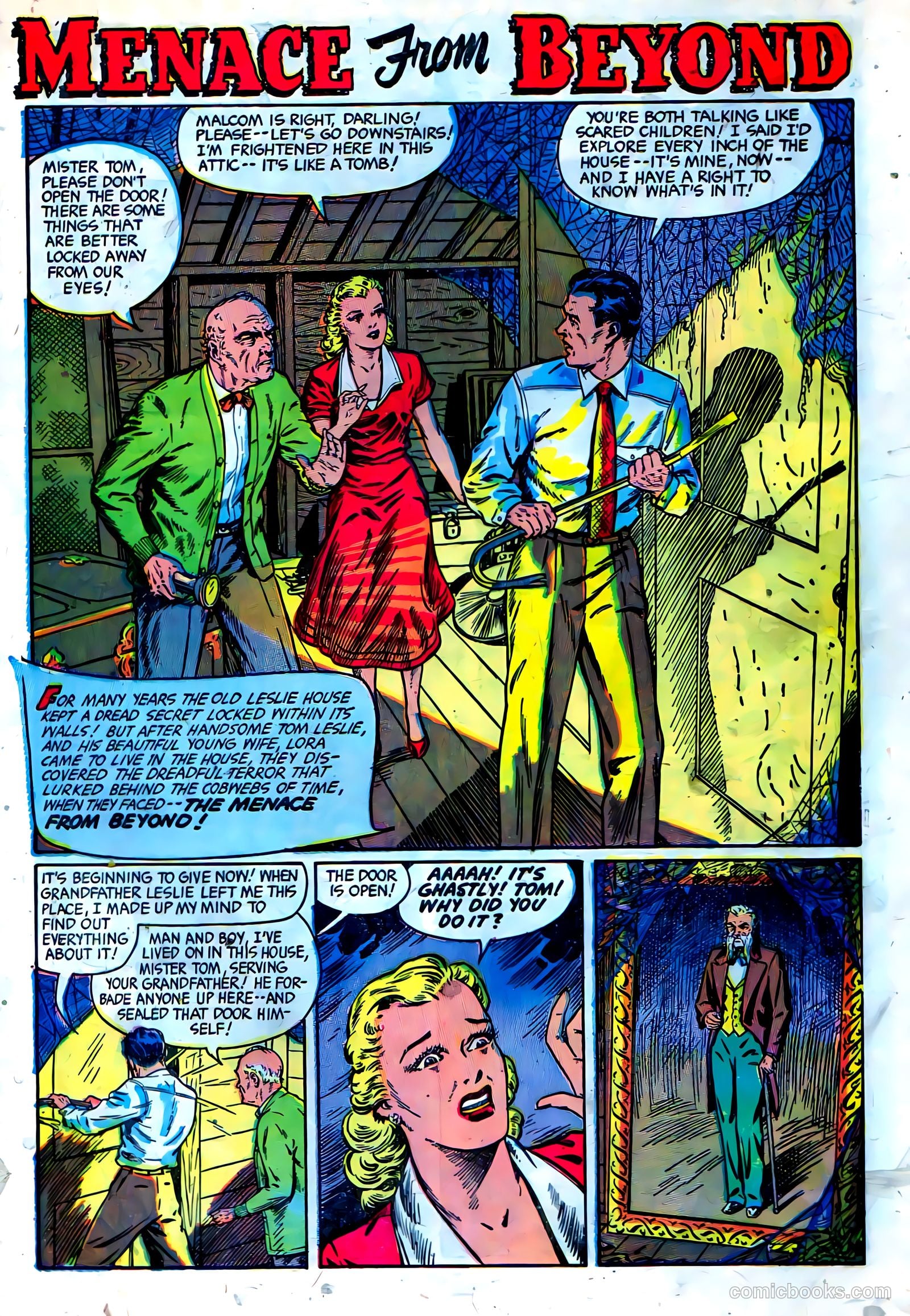 Weird Horrors #9 (1953) — page 13 of 36