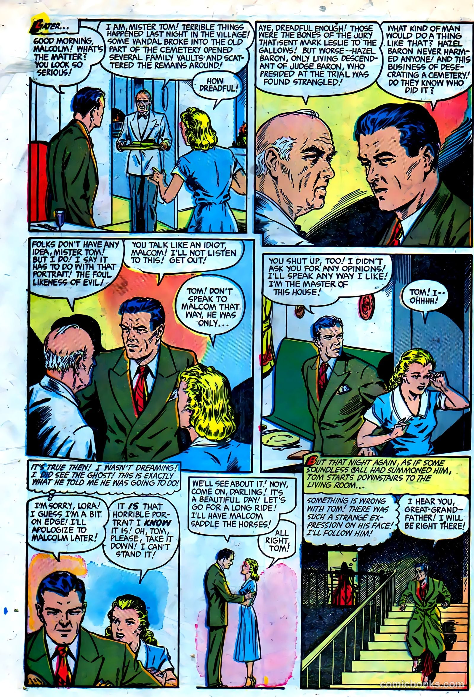 Weird Horrors #9 (1953) — page 16 of 36