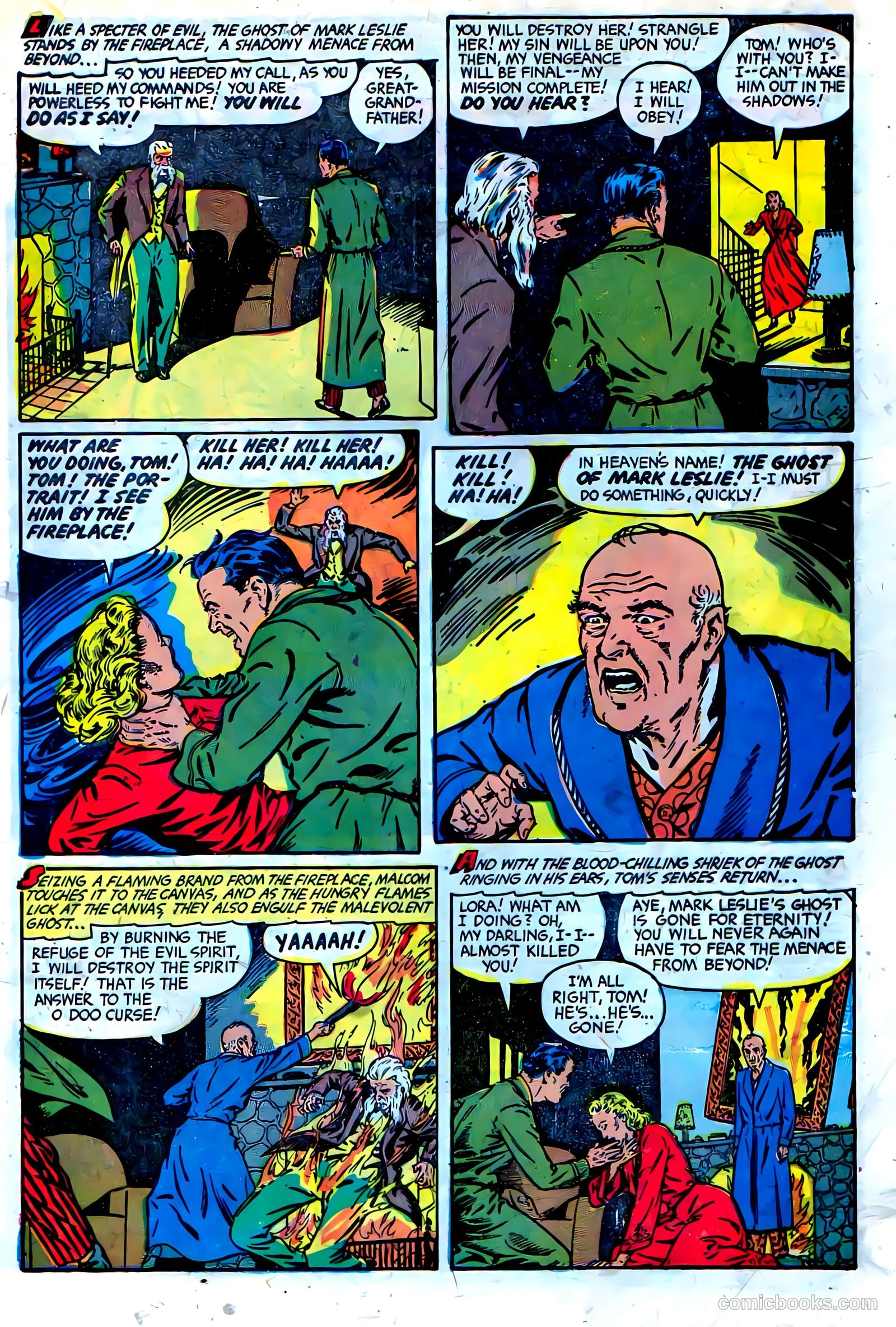 Weird Horrors #9 (1953) — page 17 of 36