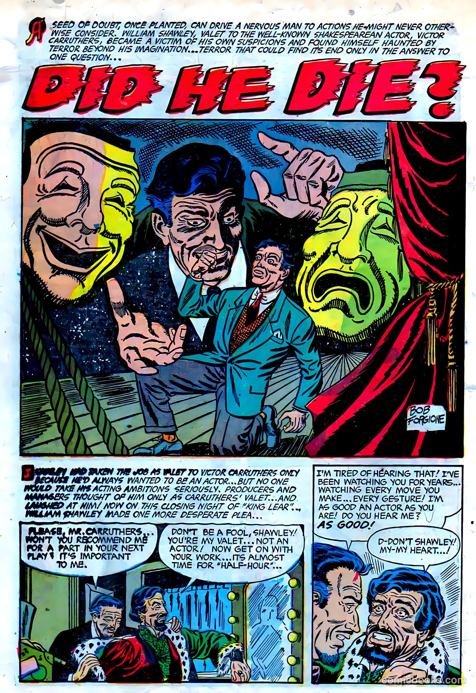 Weird Horrors #9 (1953) — page 18 of 36