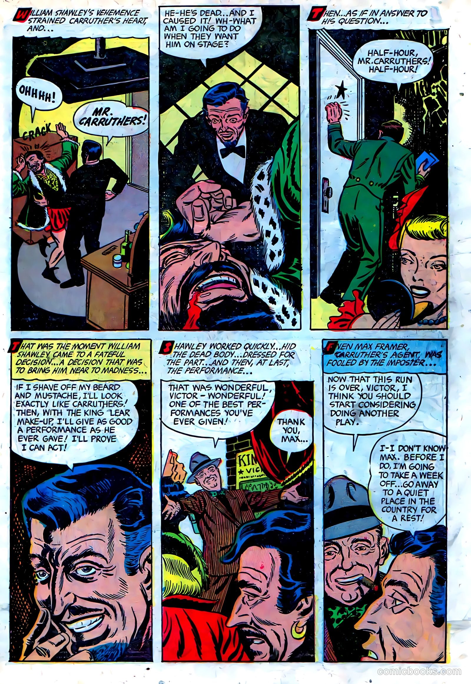 Weird Horrors #9 (1953) — page 19 of 36