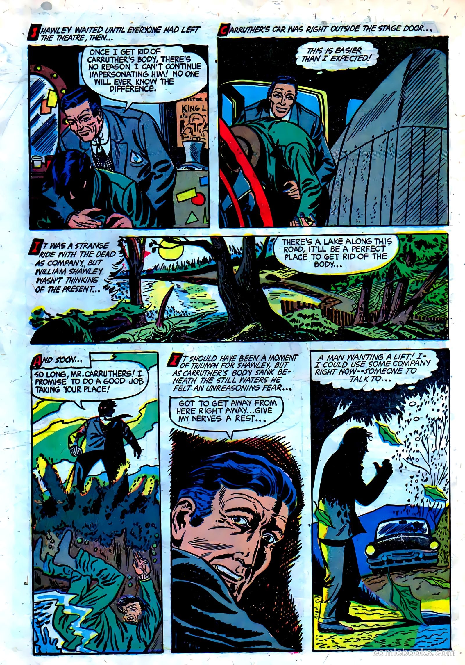 Weird Horrors #9 (1953) — page 20 of 36