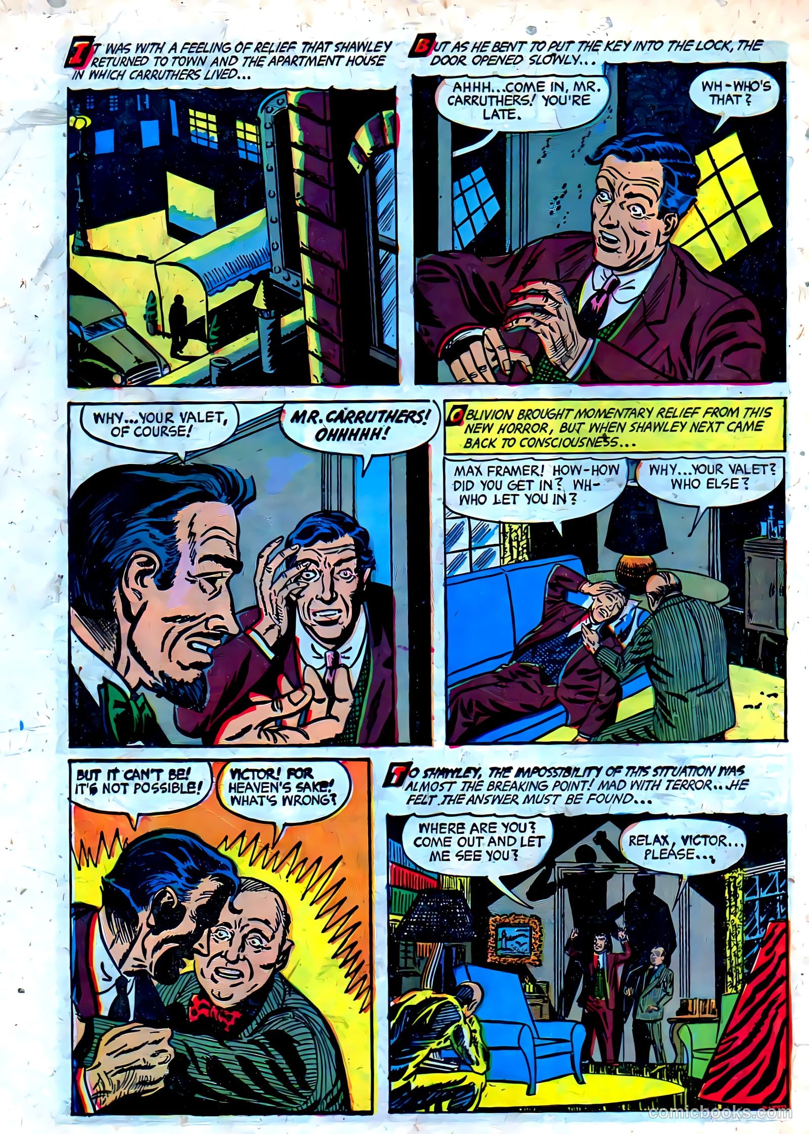 Weird Horrors #9 (1953) — page 22 of 36