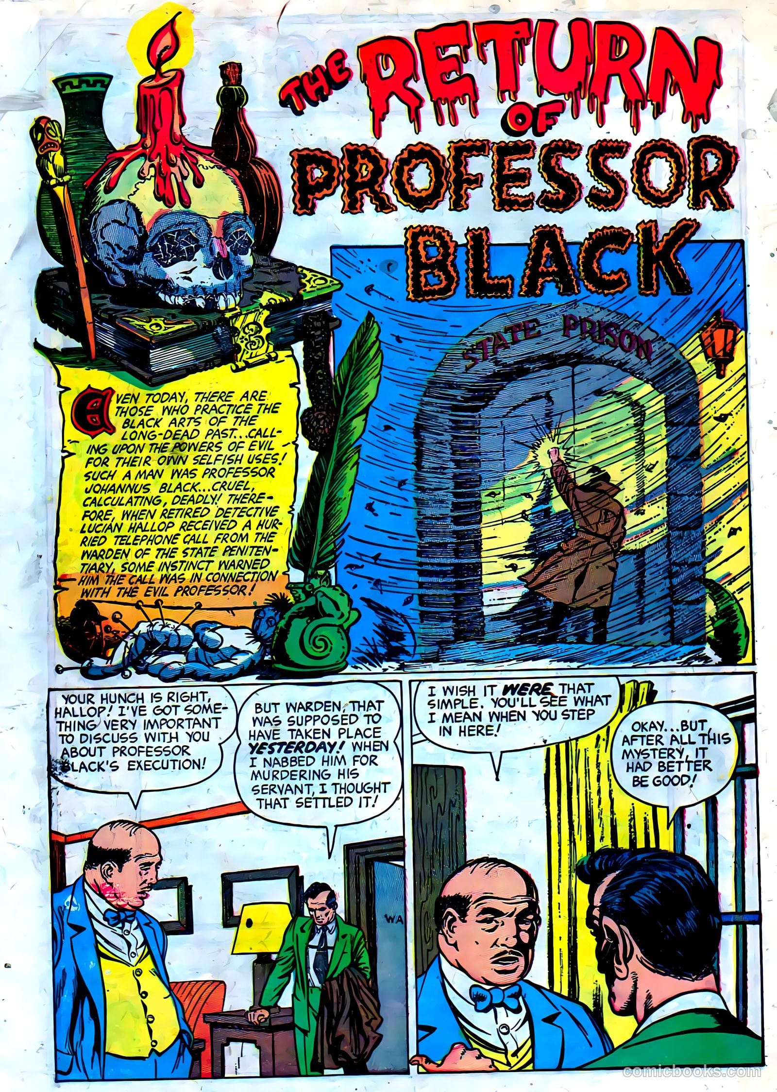 Weird Horrors #9 (1953) — page 28 of 36