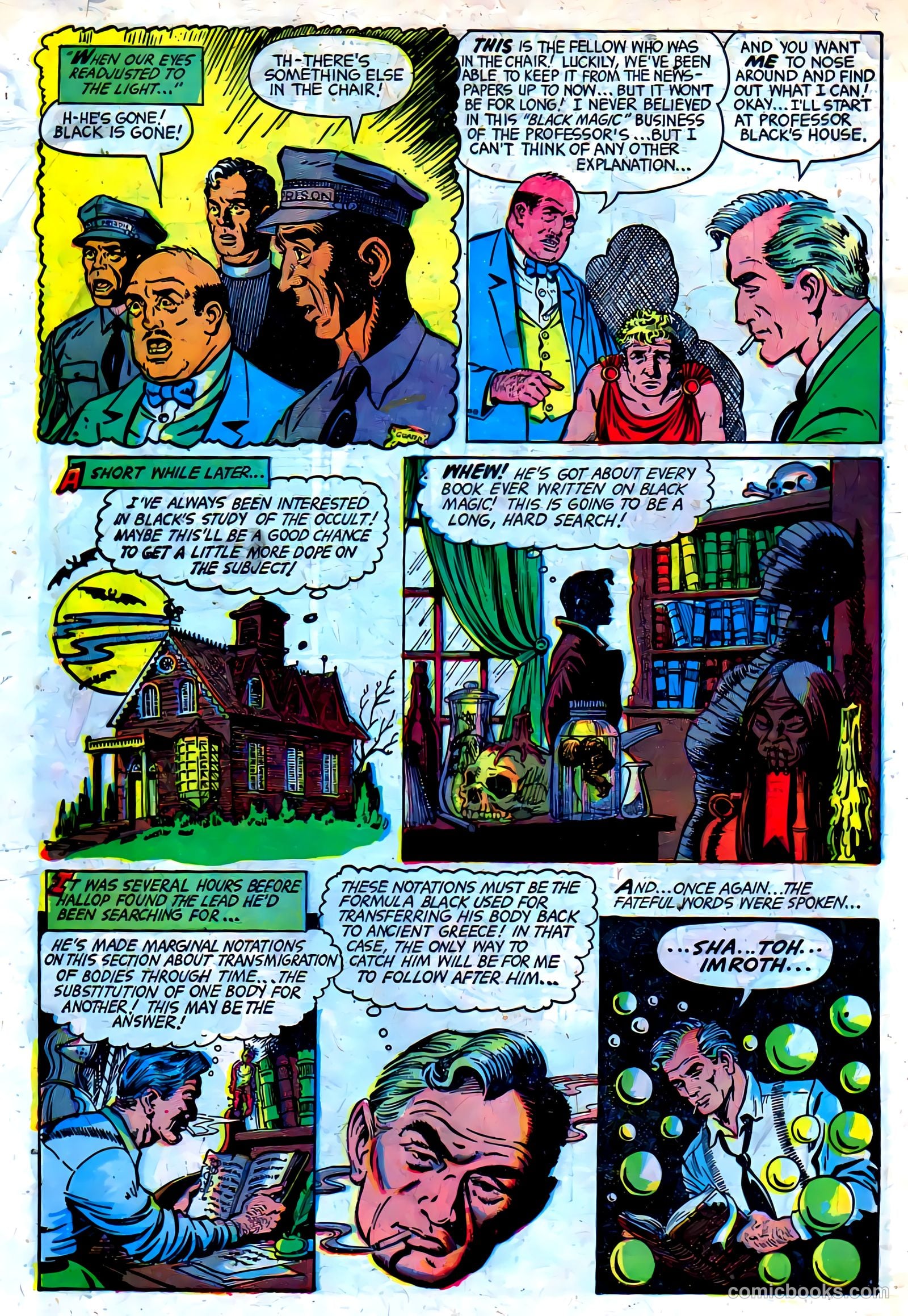 Weird Horrors #9 (1953) — page 30 of 36