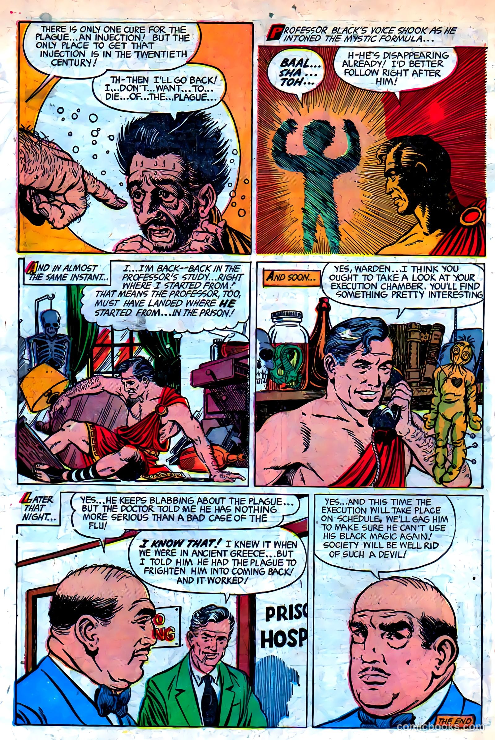 Weird Horrors #9 (1953) — page 34 of 36