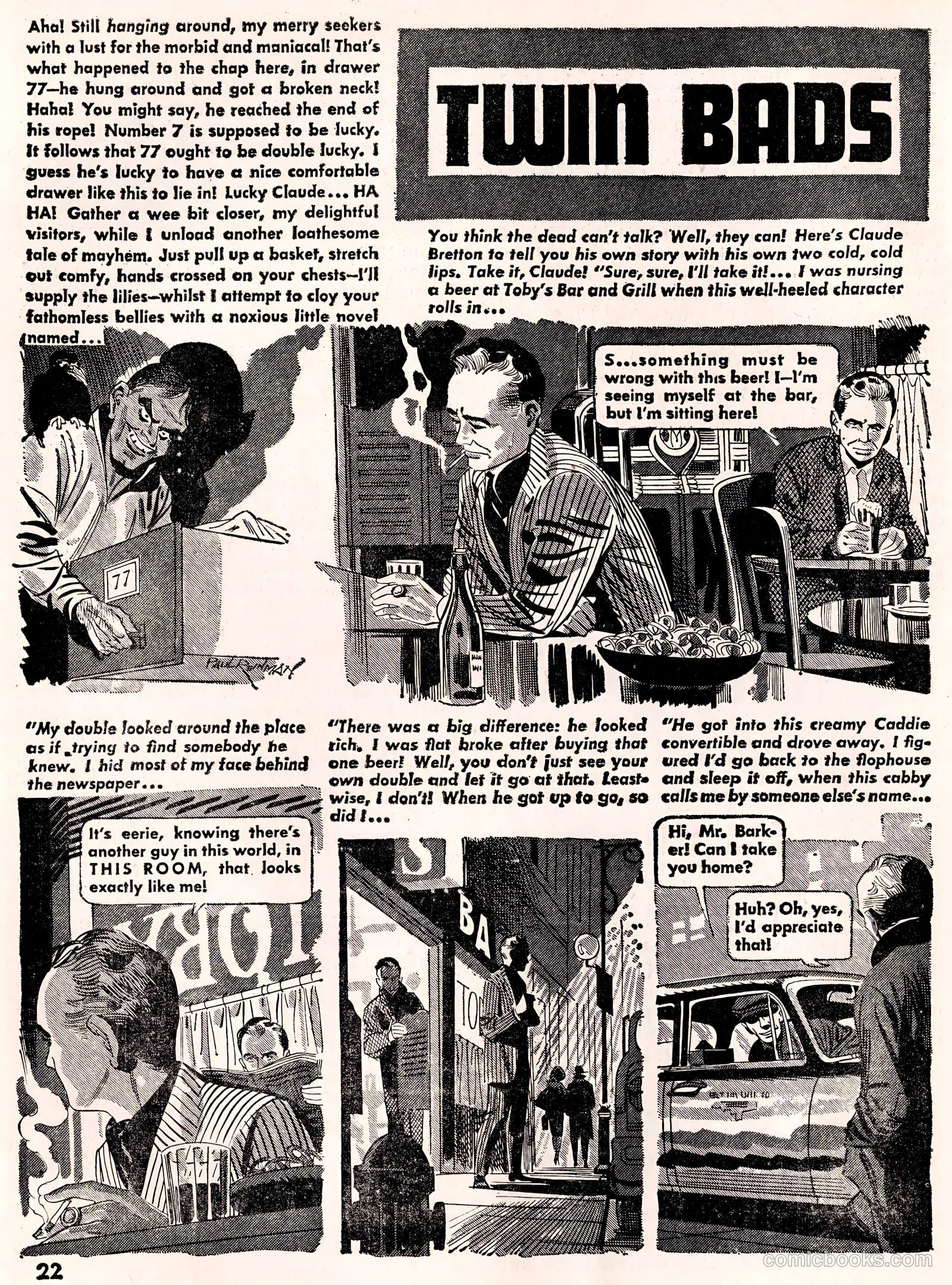Weird Mysteries #1 (1959) — page 21 of 63