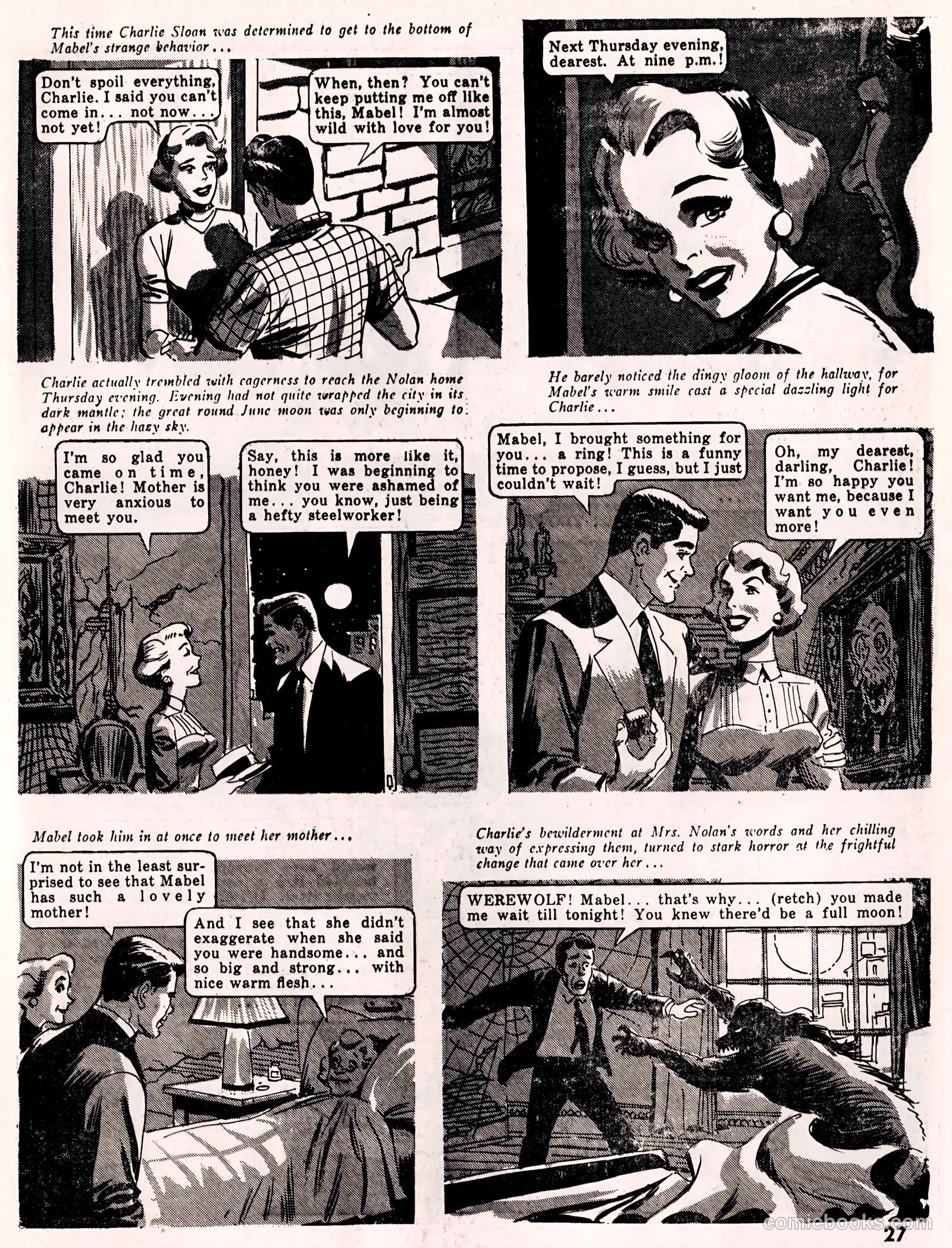Weird Mysteries #1 (1959) — page 26 of 63