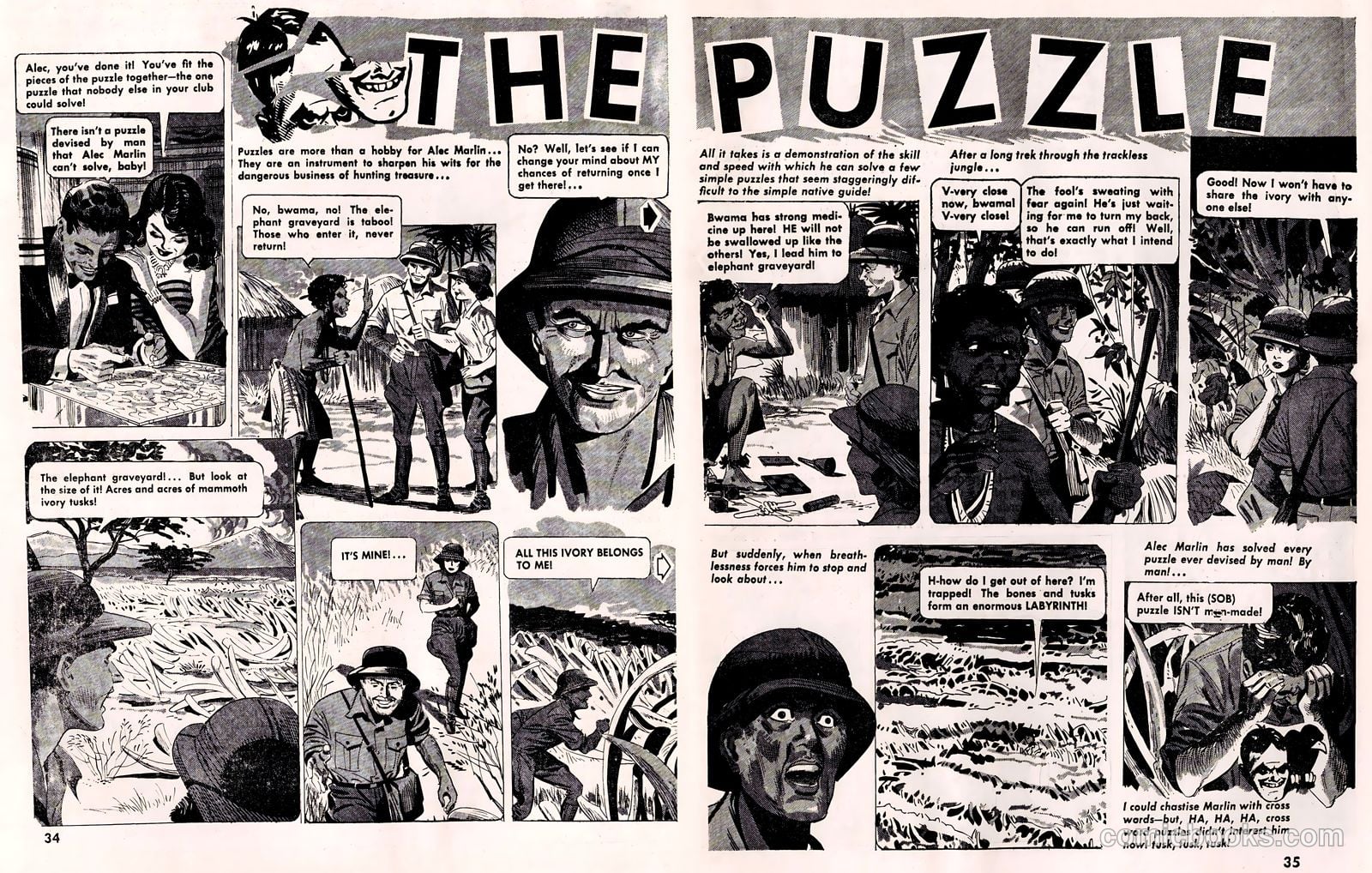 Weird Mysteries #1 (1959) — page 33 of 63