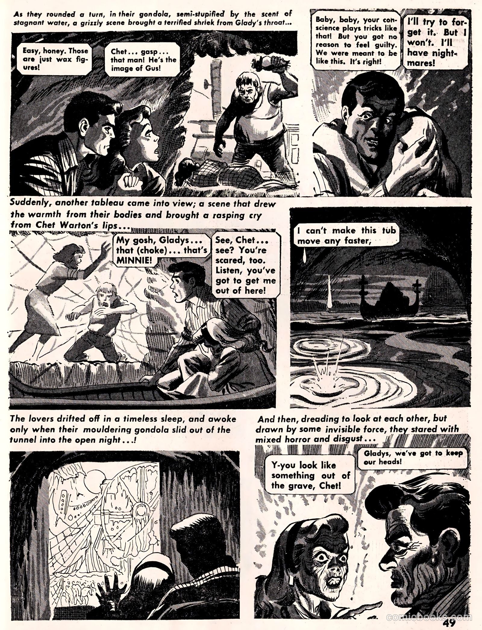 Weird Mysteries #1 (1959) — page 44 of 63