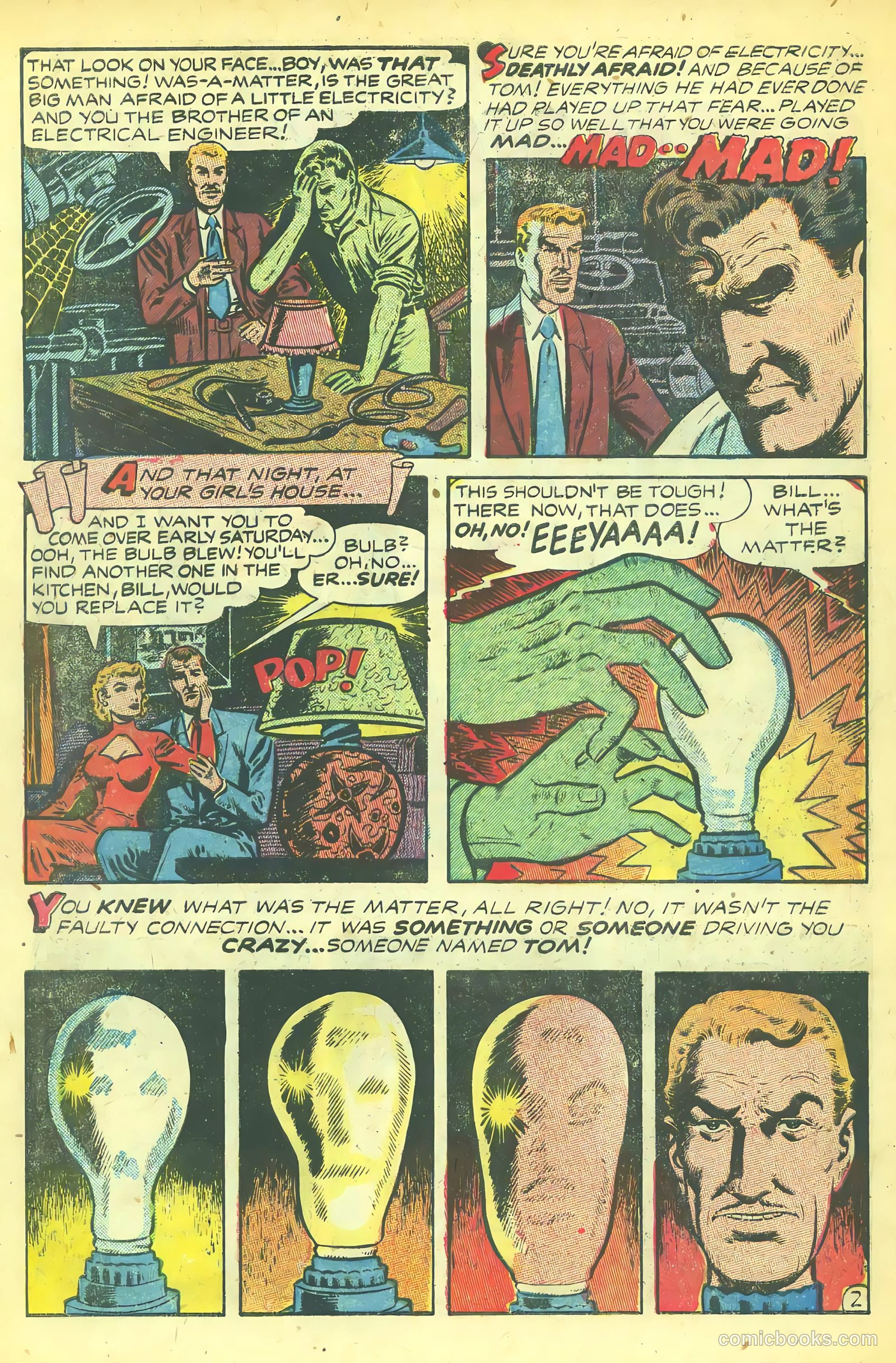 Weird Mysteries #1 (1952) — page 4 of 36