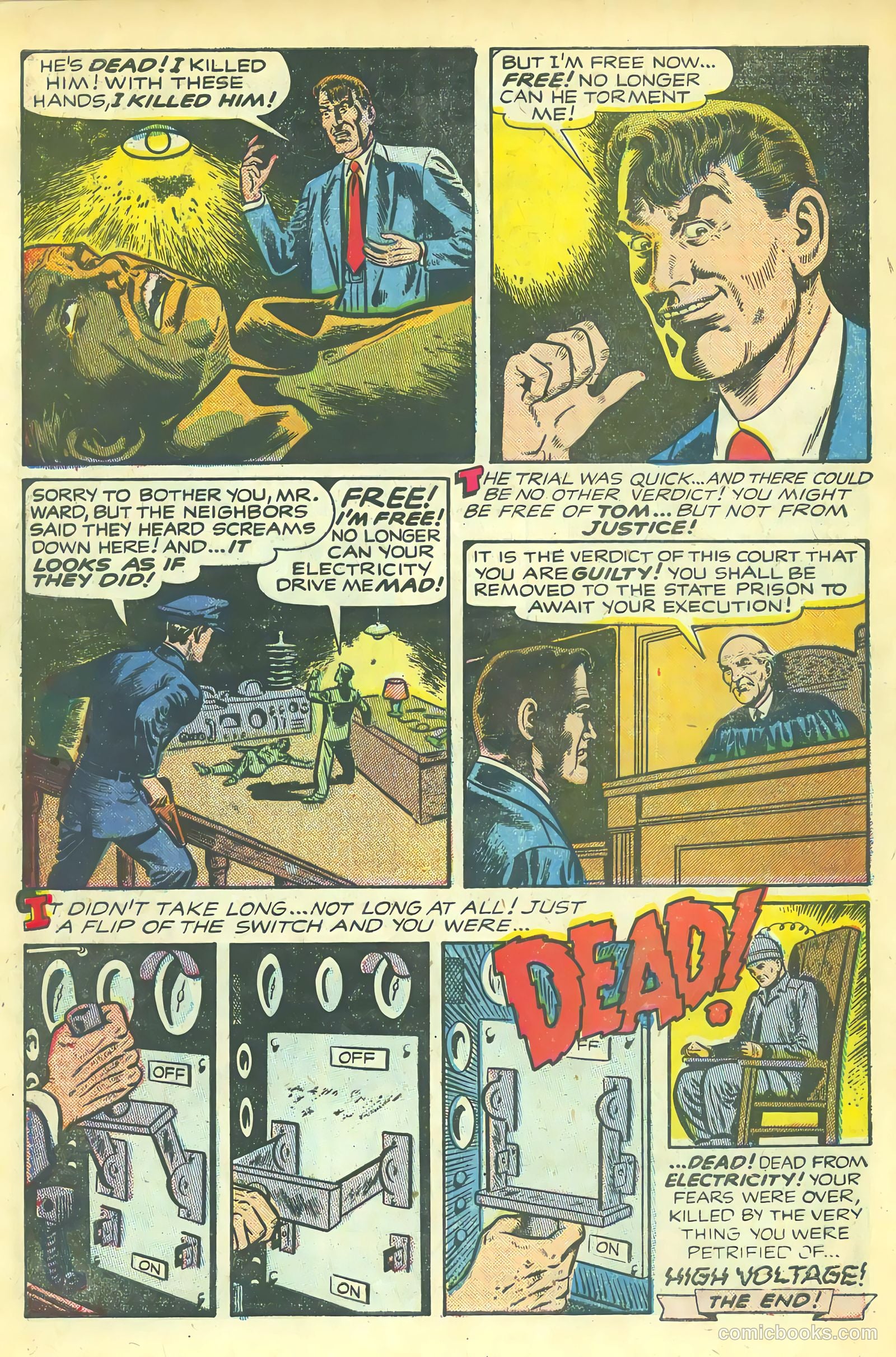 Weird Mysteries #1 (1952) — page 6 of 36