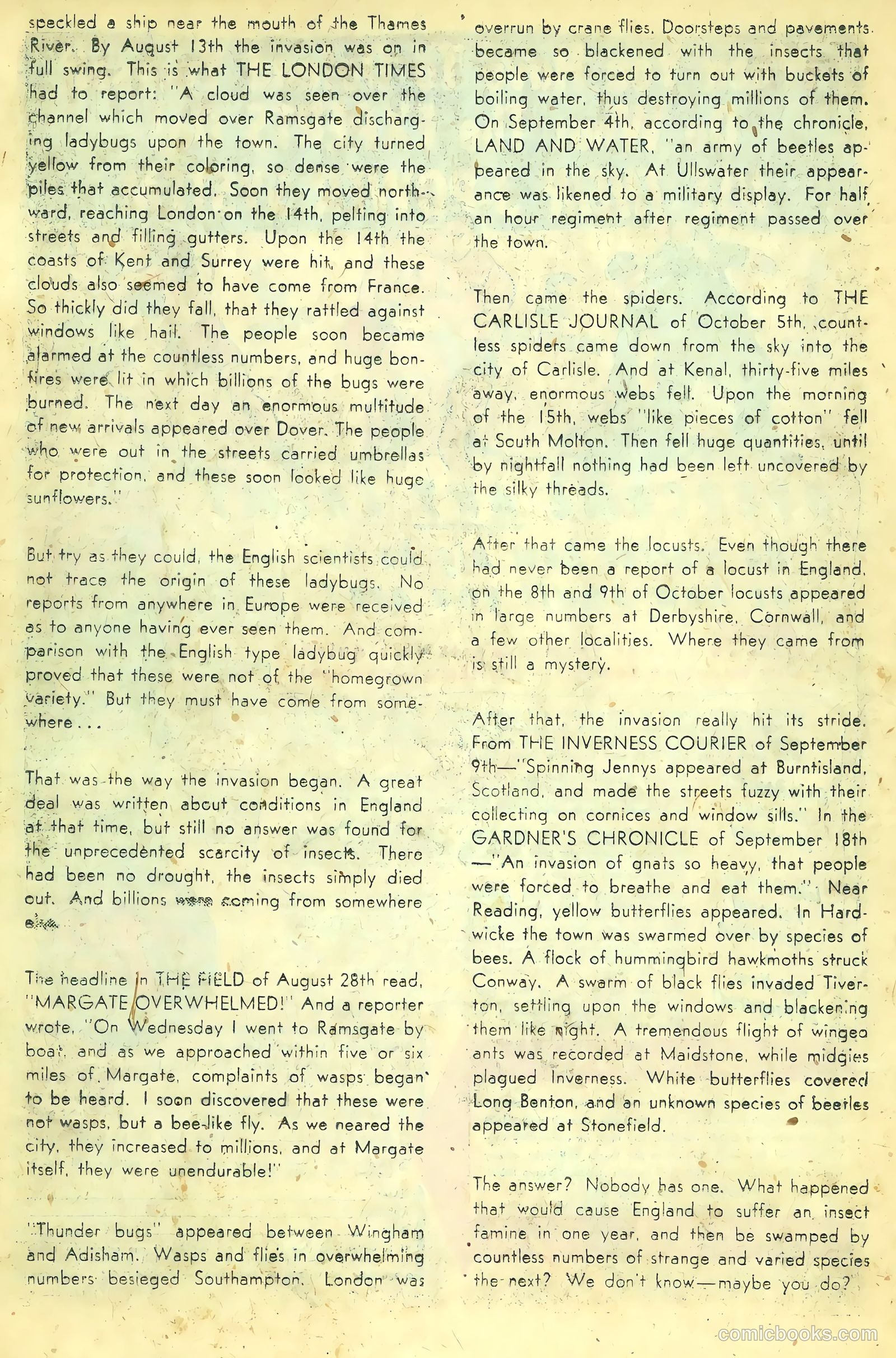 Weird Mysteries #1 (1952) — page 20 of 36