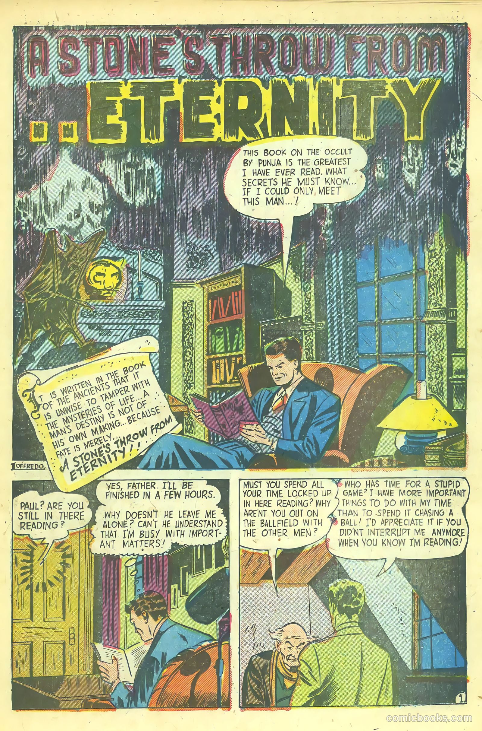 Weird Mysteries #1 (1952) — page 21 of 36