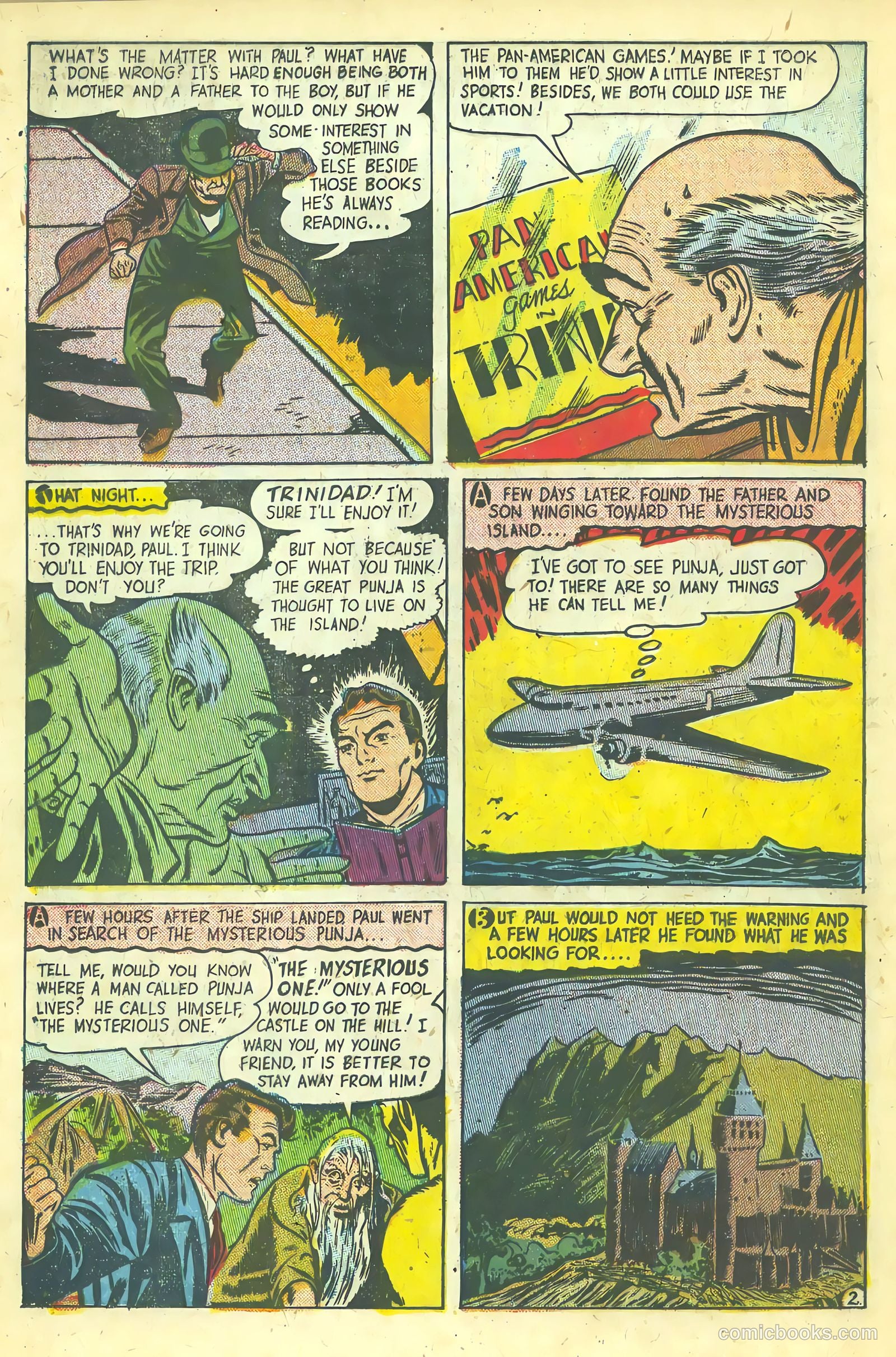 Weird Mysteries #1 (1952) — page 22 of 36