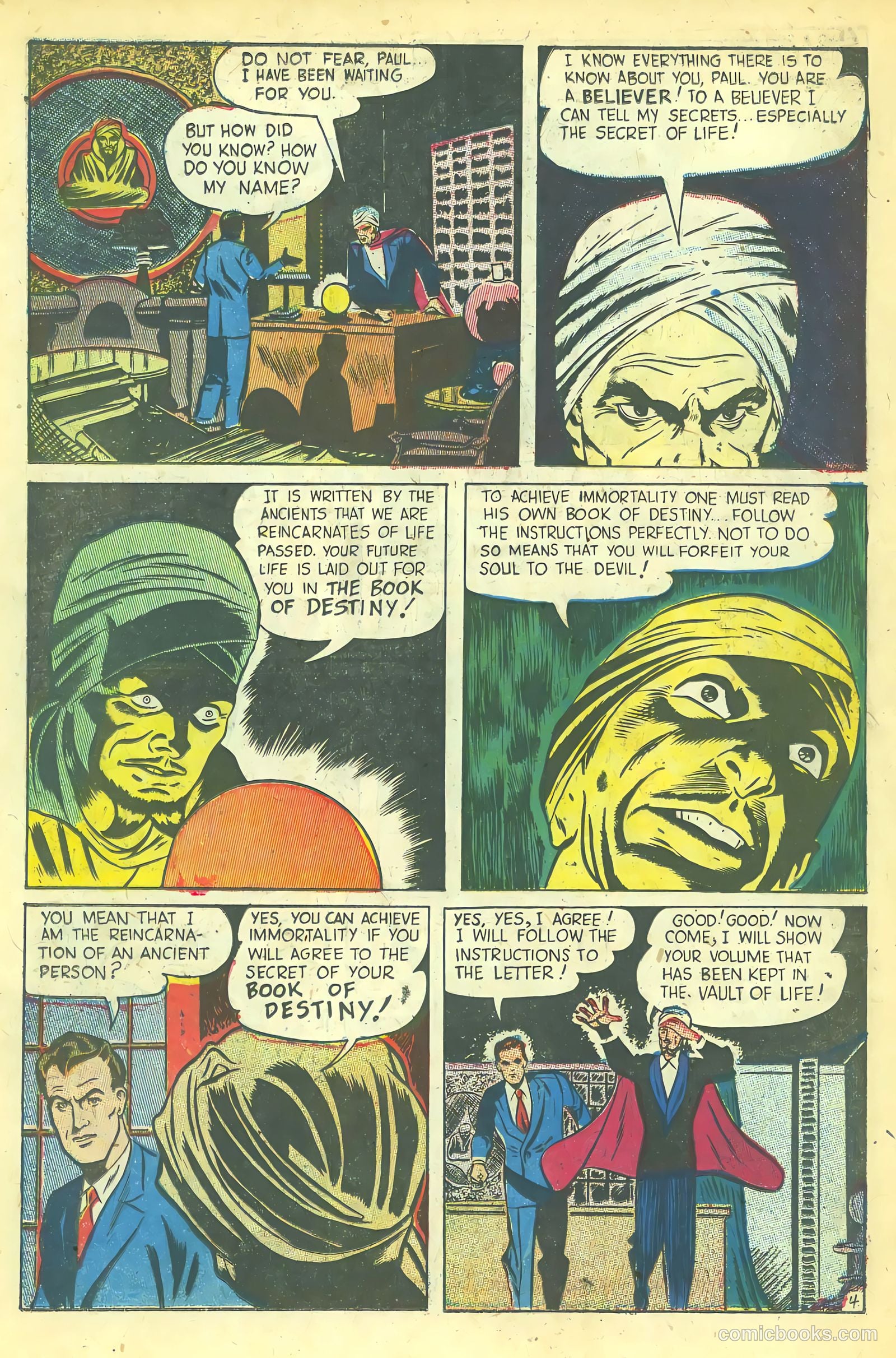 Weird Mysteries #1 (1952) — page 24 of 36