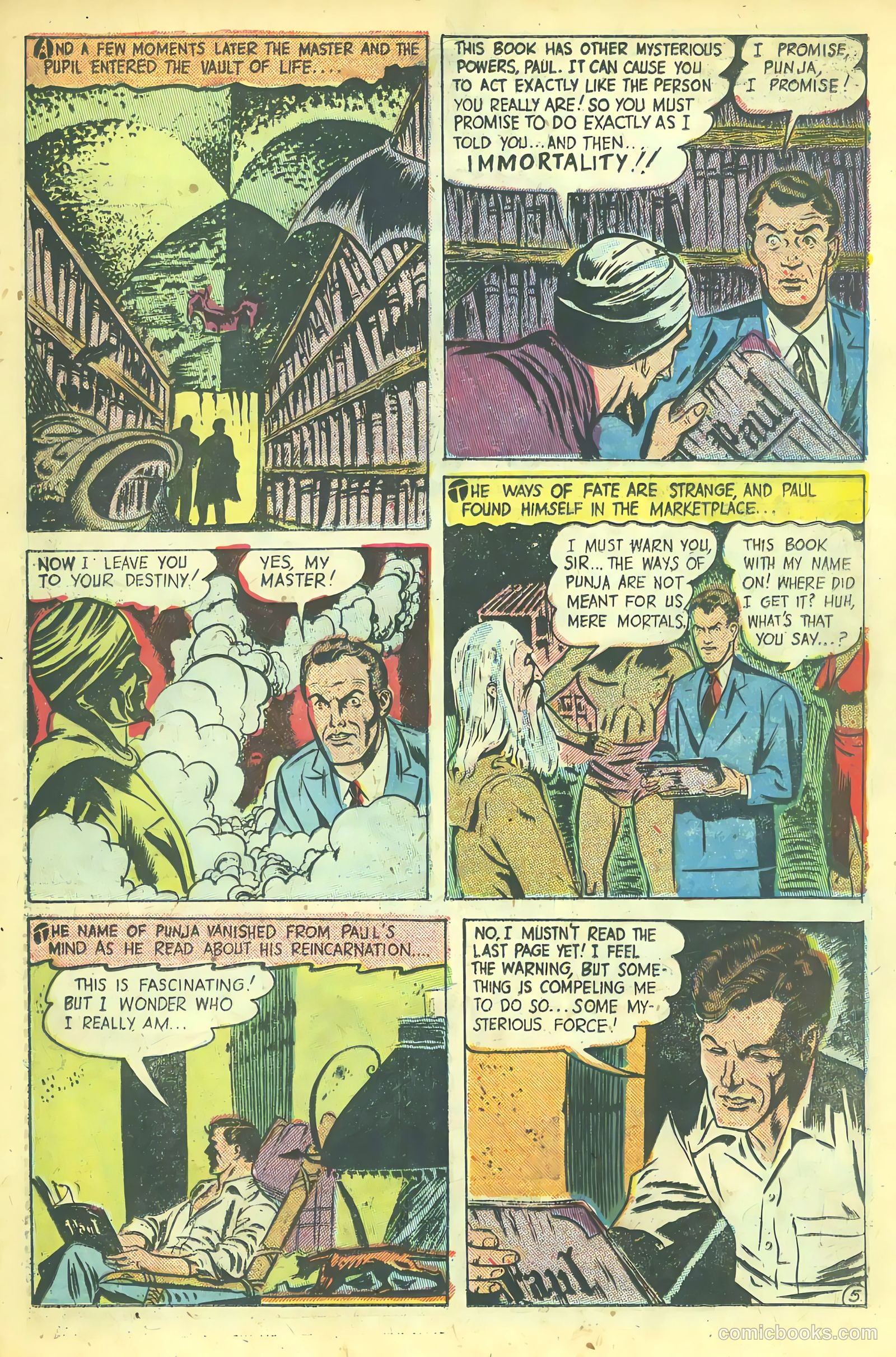 Weird Mysteries #1 (1952) — page 25 of 36