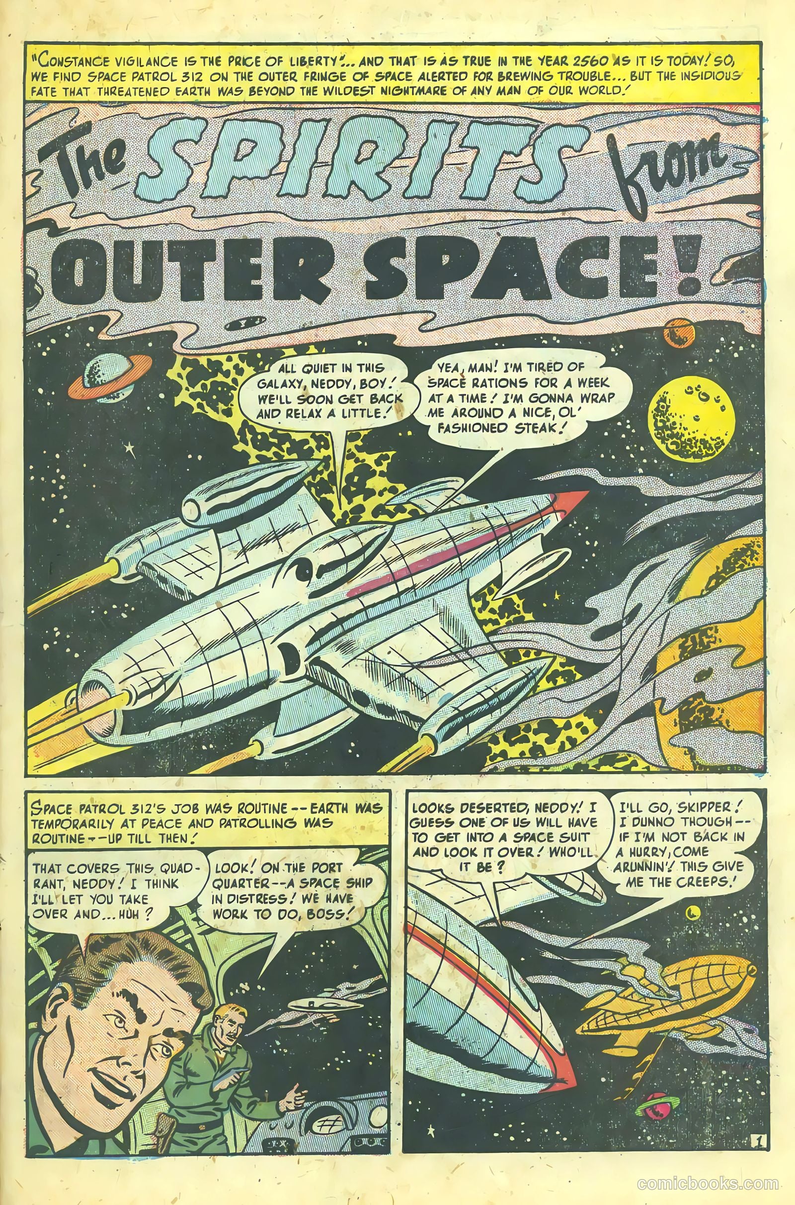 Weird Mysteries #1 (1952) — page 27 of 36
