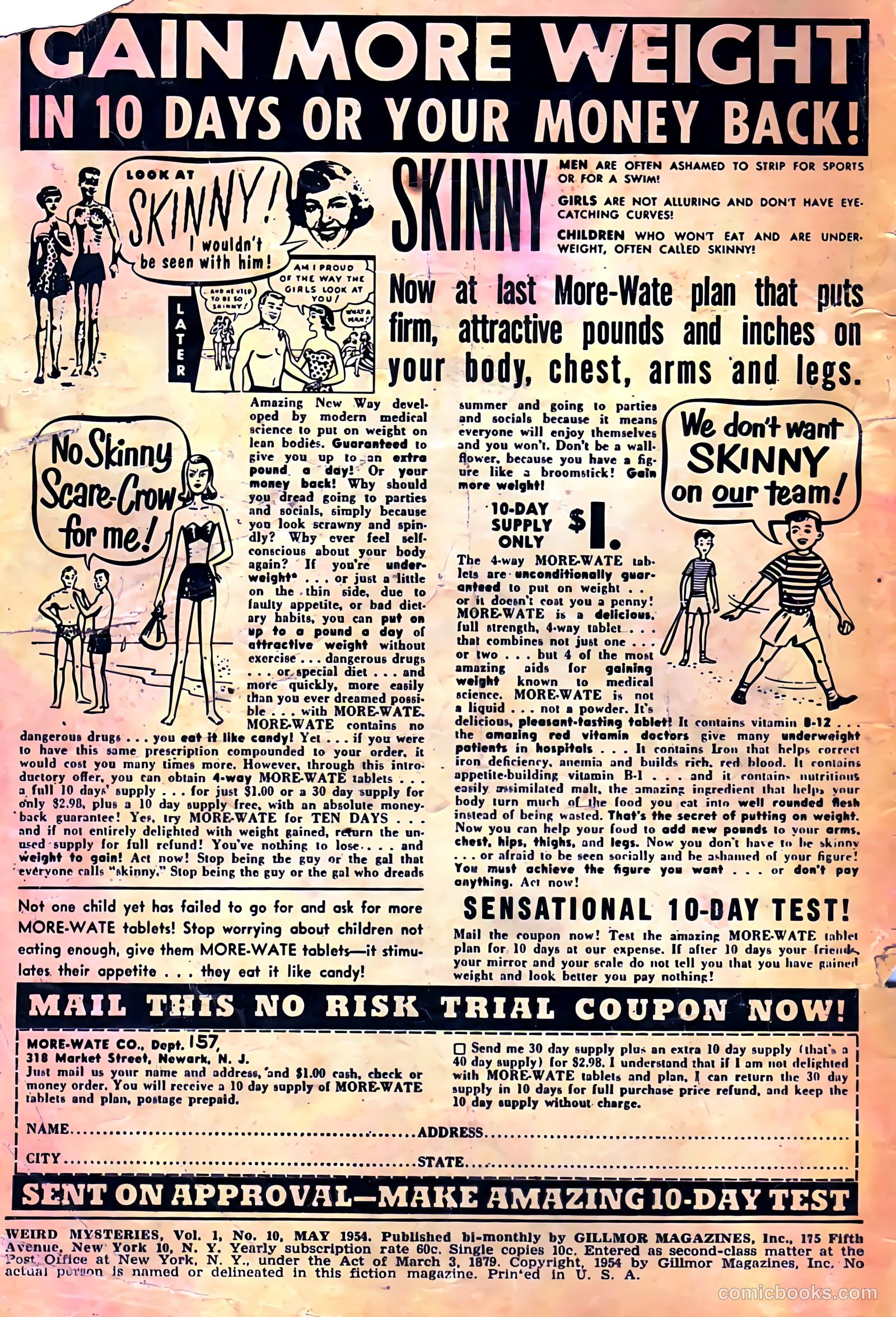 Weird Mysteries #10 (1954) — page 2 of 36