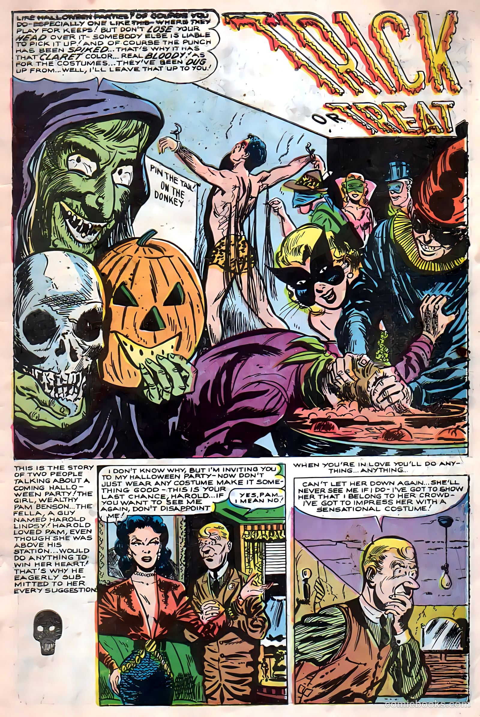 Weird Mysteries #10 (1954) — page 3 of 36