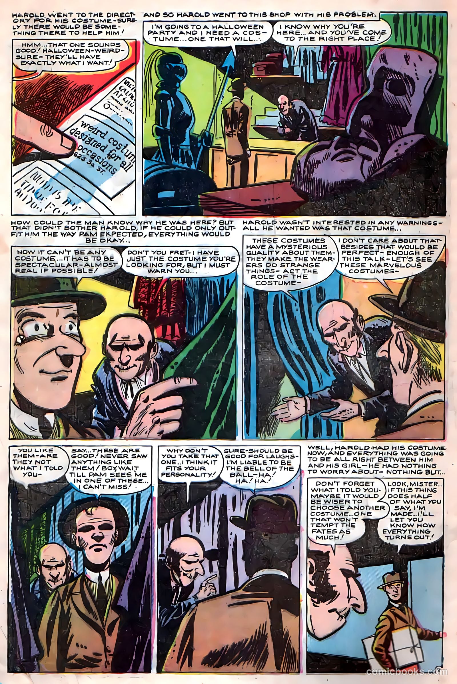 Weird Mysteries #10 (1954) — page 4 of 36