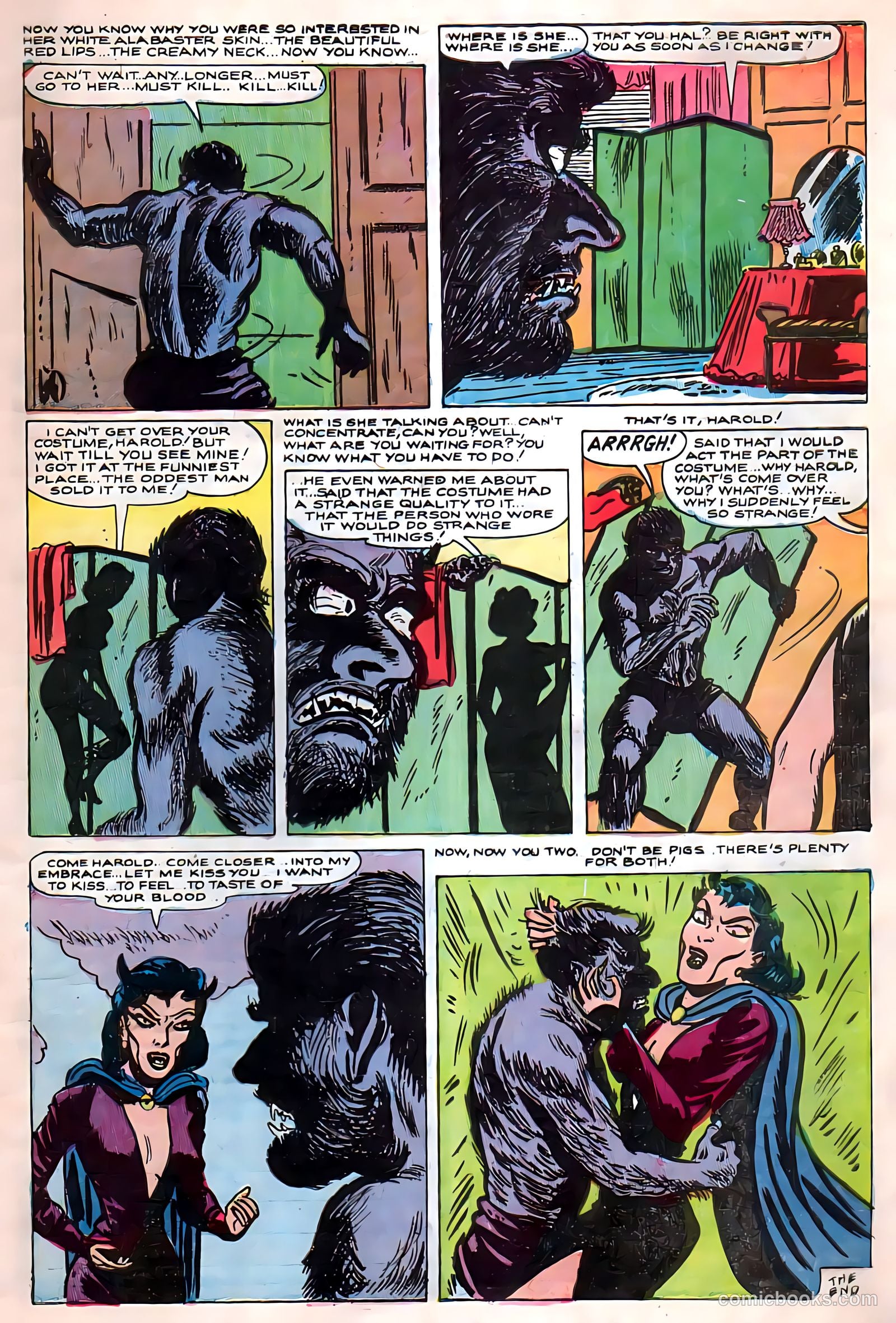 Weird Mysteries #10 (1954) — page 7 of 36