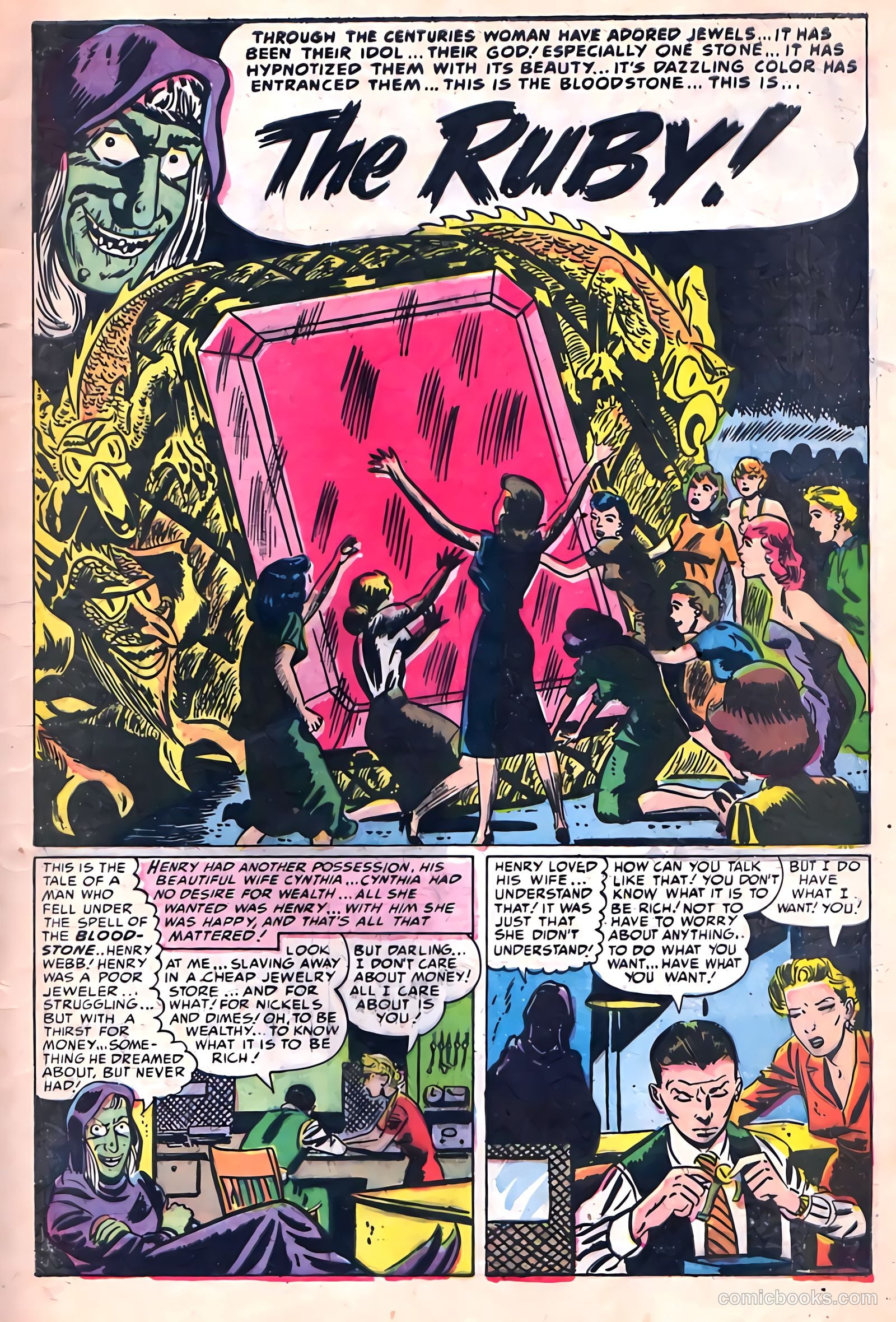 Weird Mysteries #10 (1954) — page 9 of 36