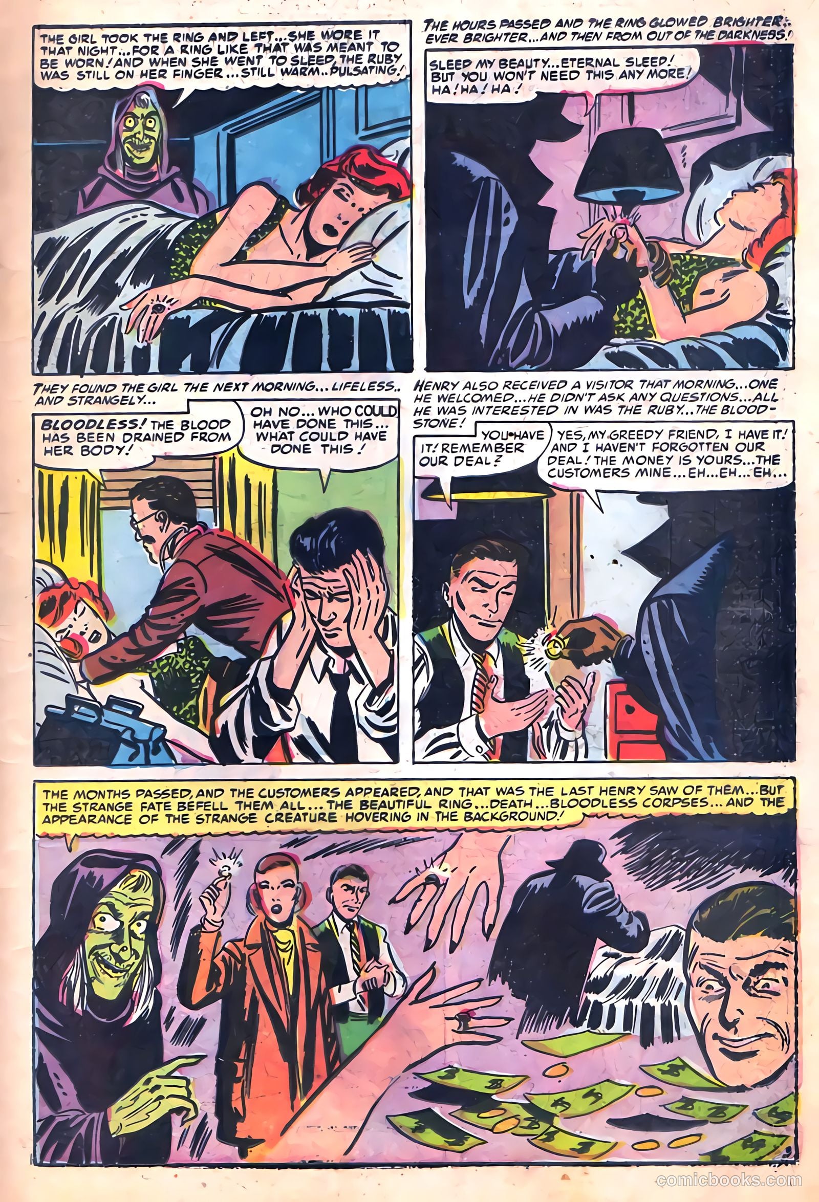Weird Mysteries #10 (1954) — page 11 of 36