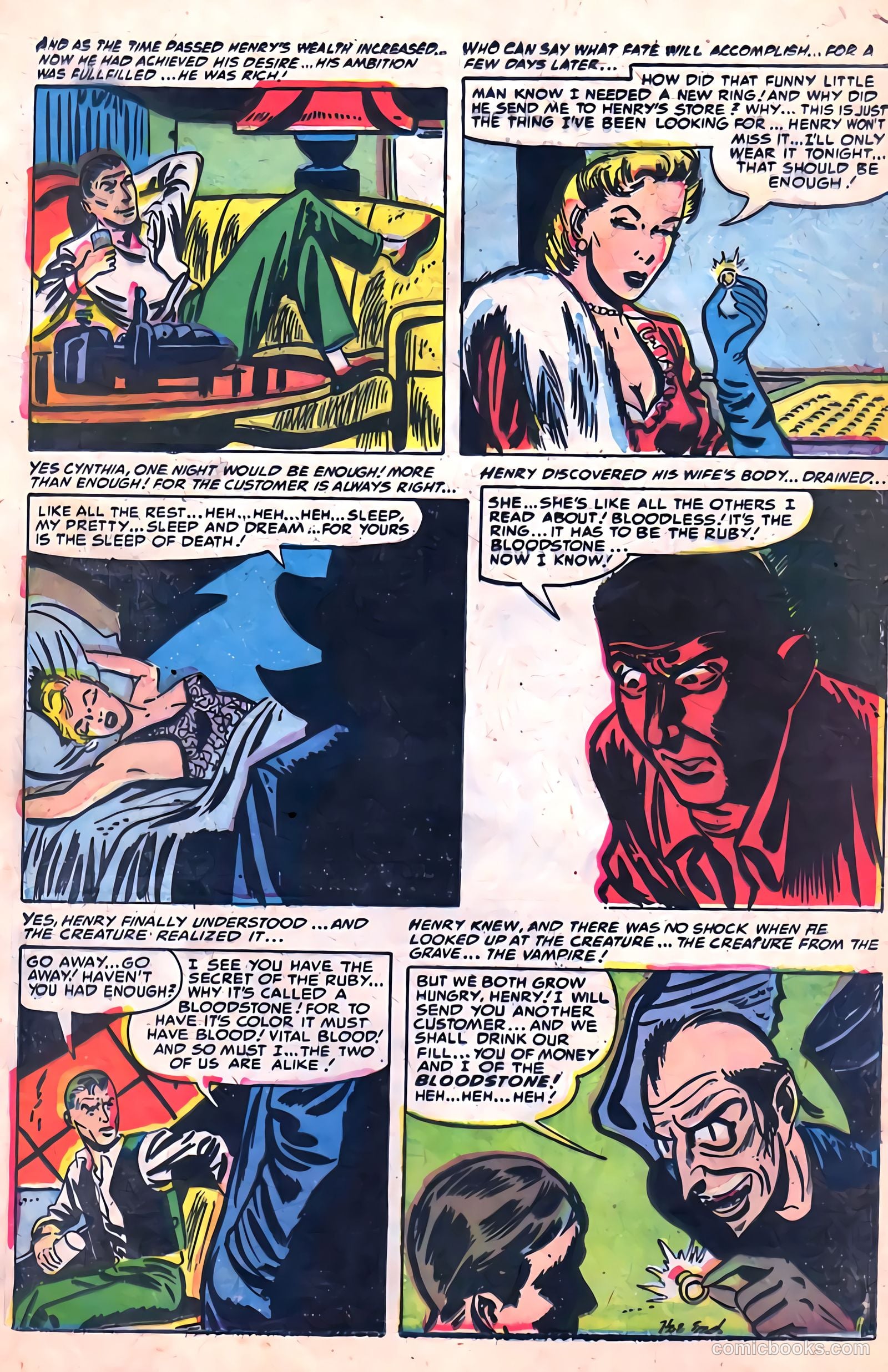 Weird Mysteries #10 (1954) — page 12 of 36