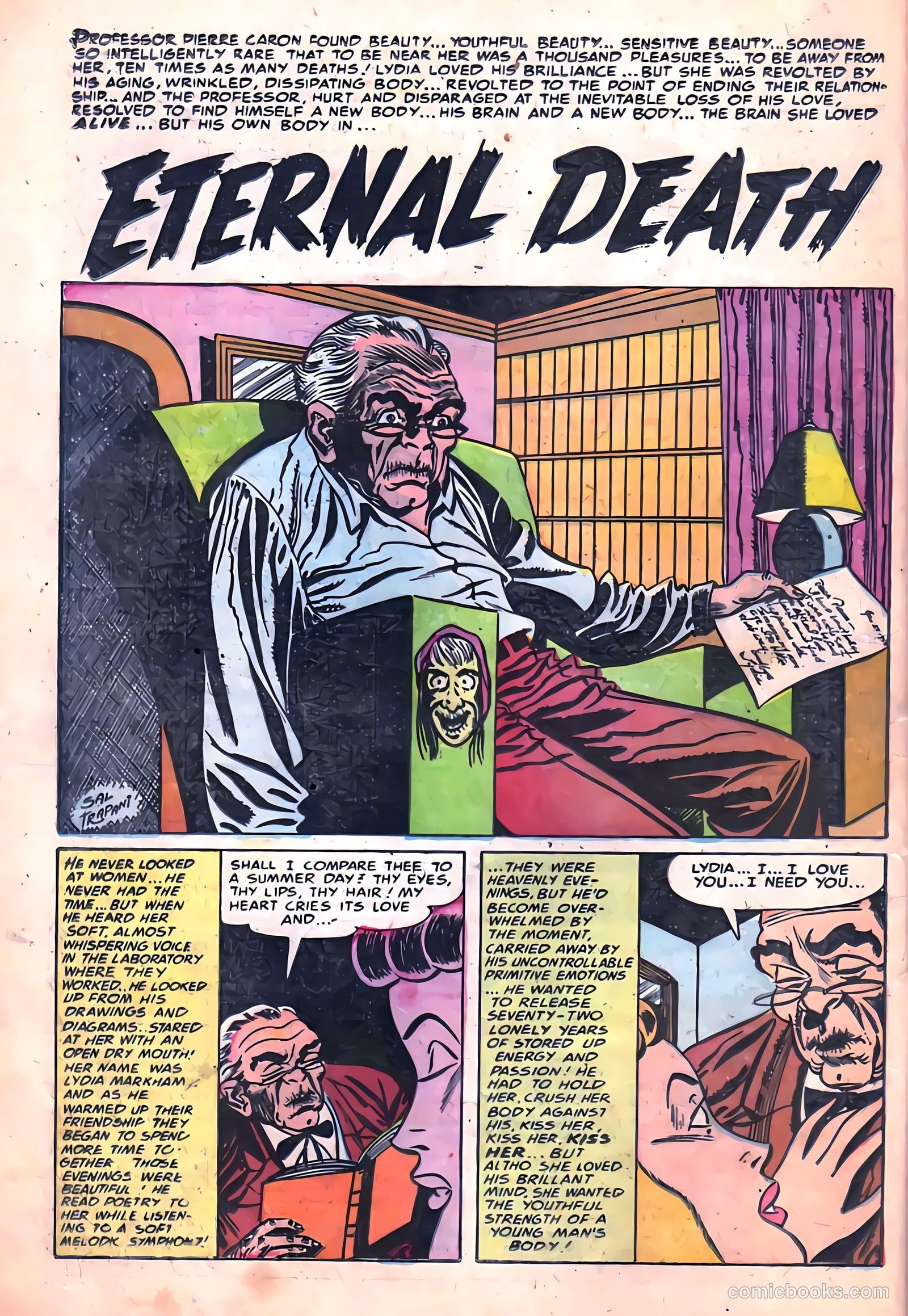 Weird Mysteries #10 (1954) — page 16 of 36