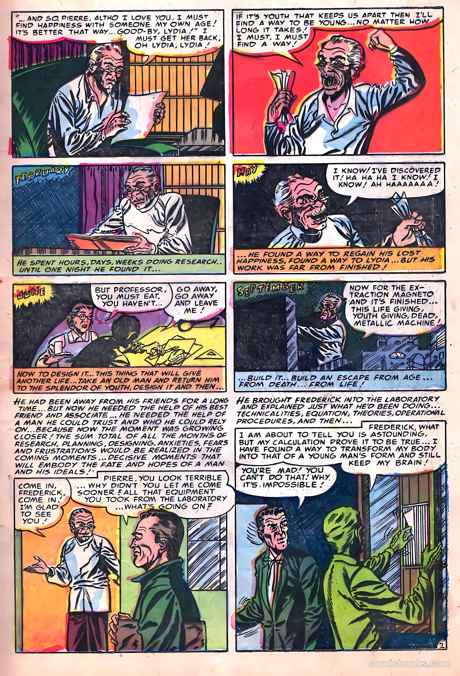 Weird Mysteries #10 (1954) — page 17 of 36