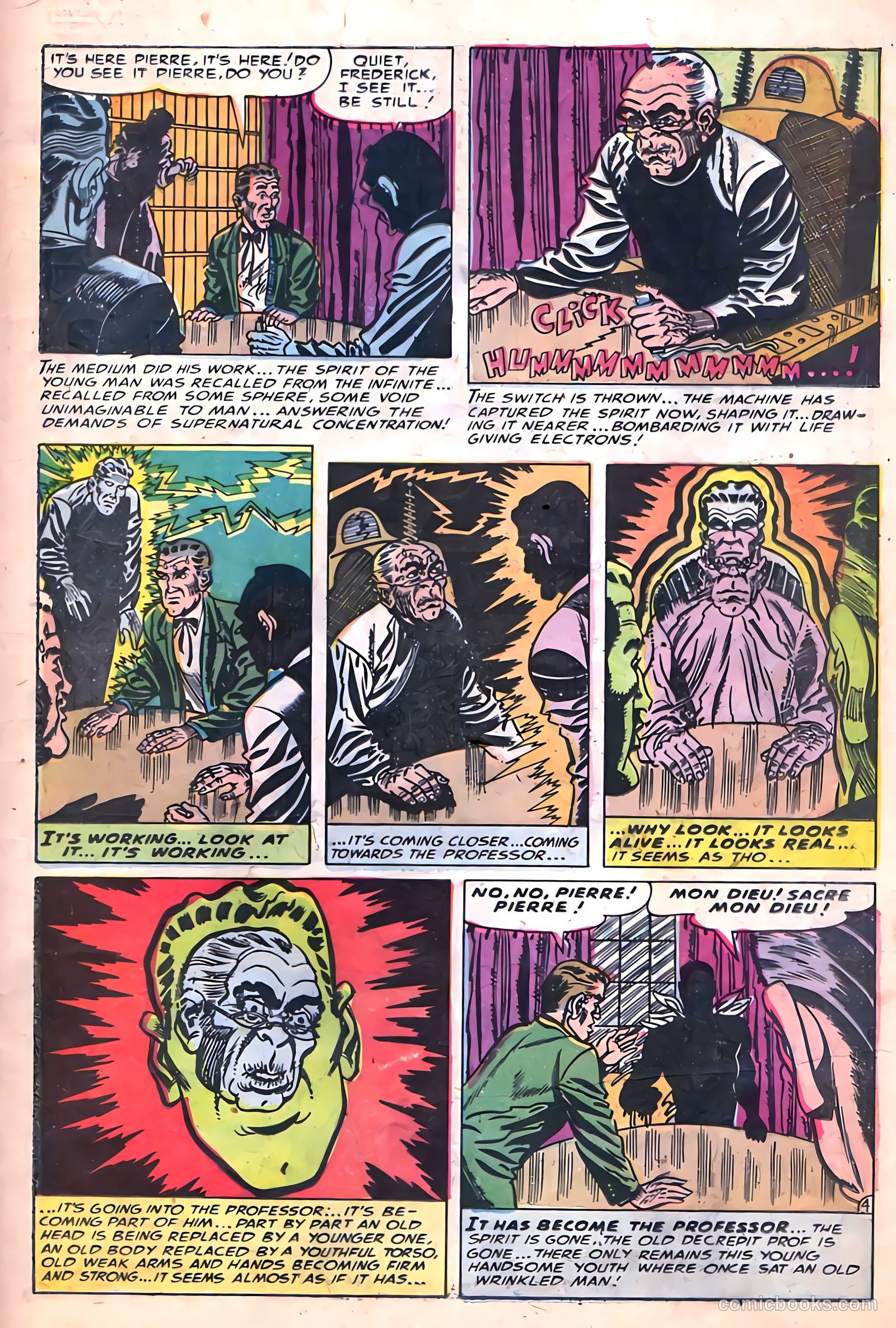 Weird Mysteries #10 (1954) — page 19 of 36