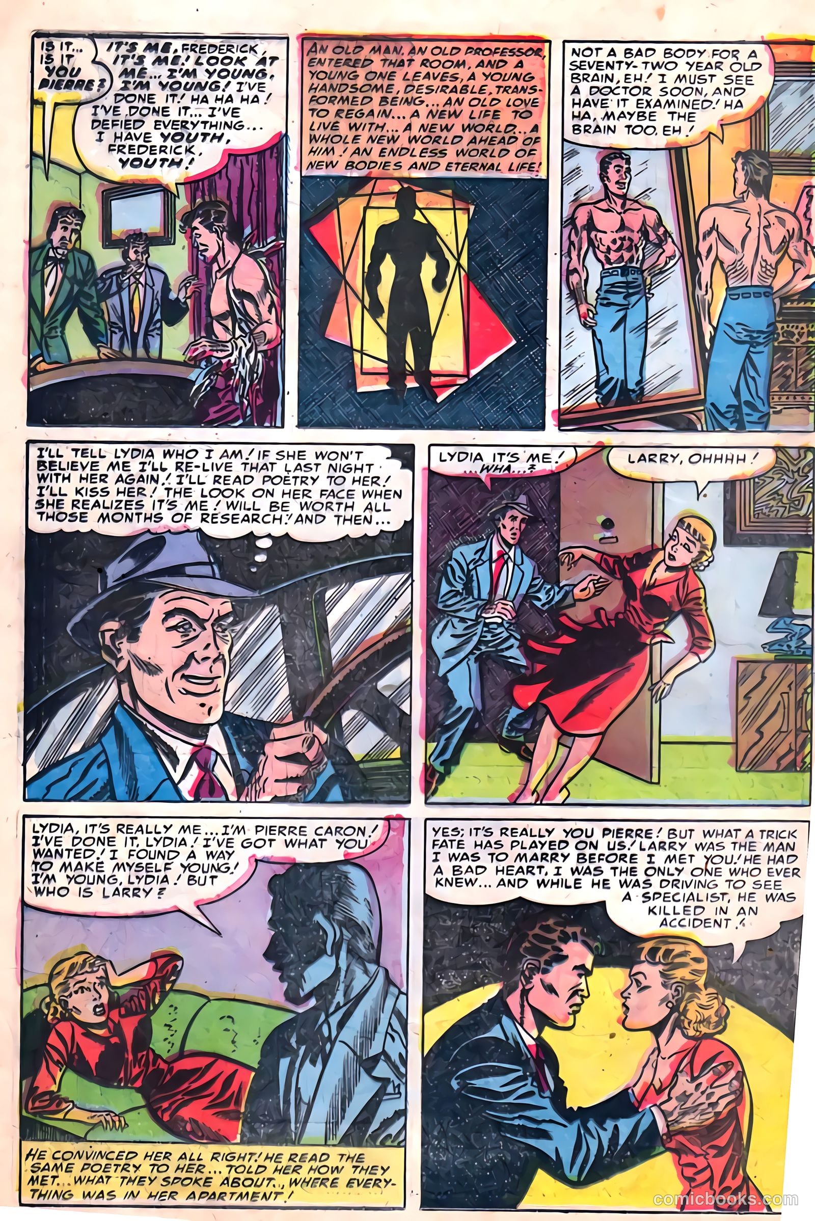 Weird Mysteries #10 (1954) — page 20 of 36